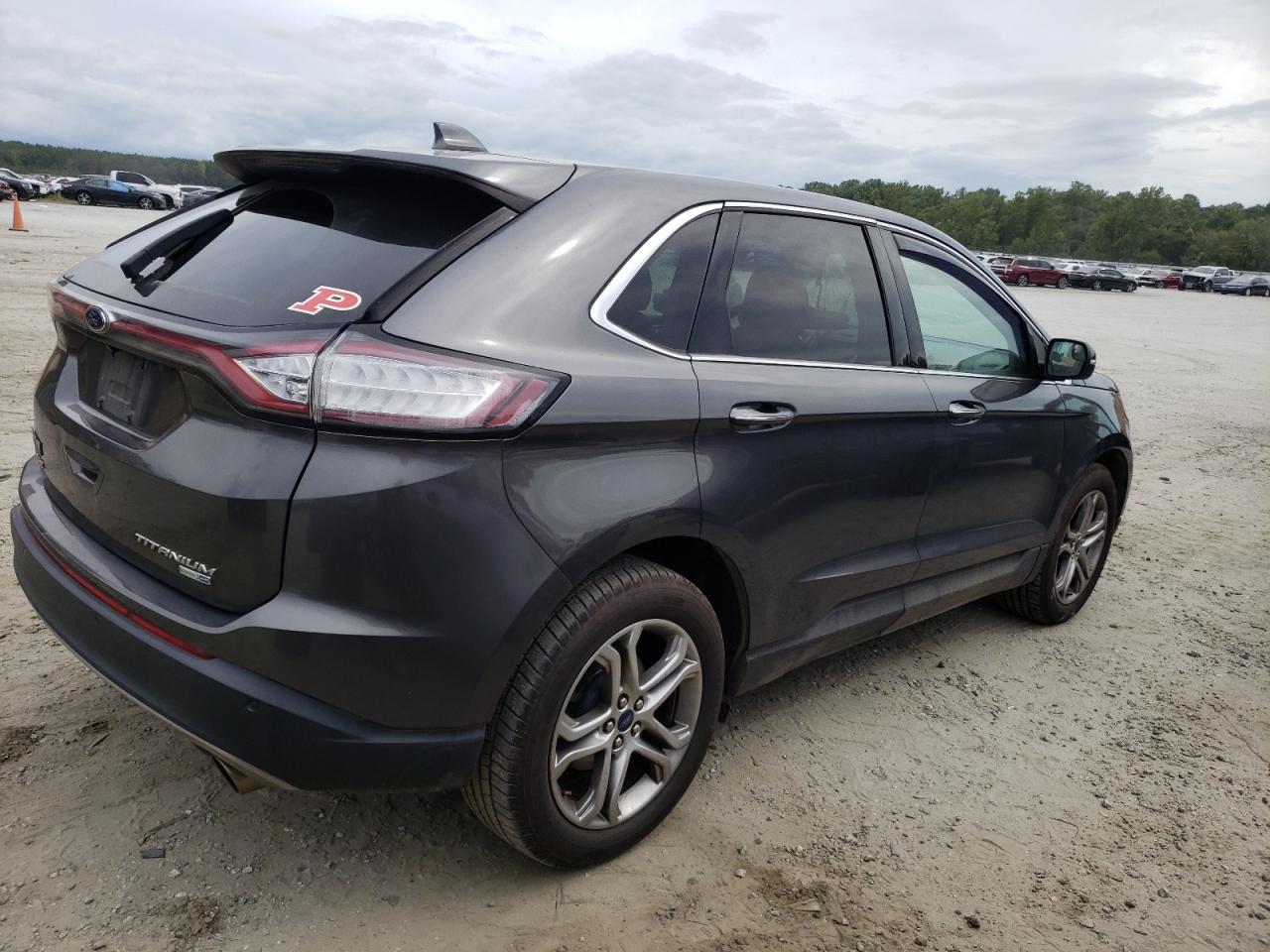 2016 Ford Edge Titanium VIN: 2FMPK4K93GBB13103 Lot: 65705594