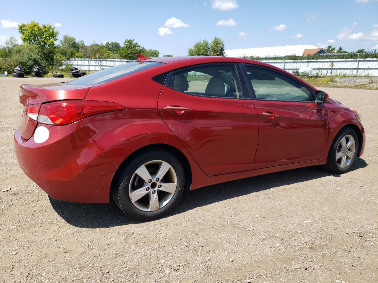 KMHDH4AEXCU183802 2012 Hyundai Elantra Gls