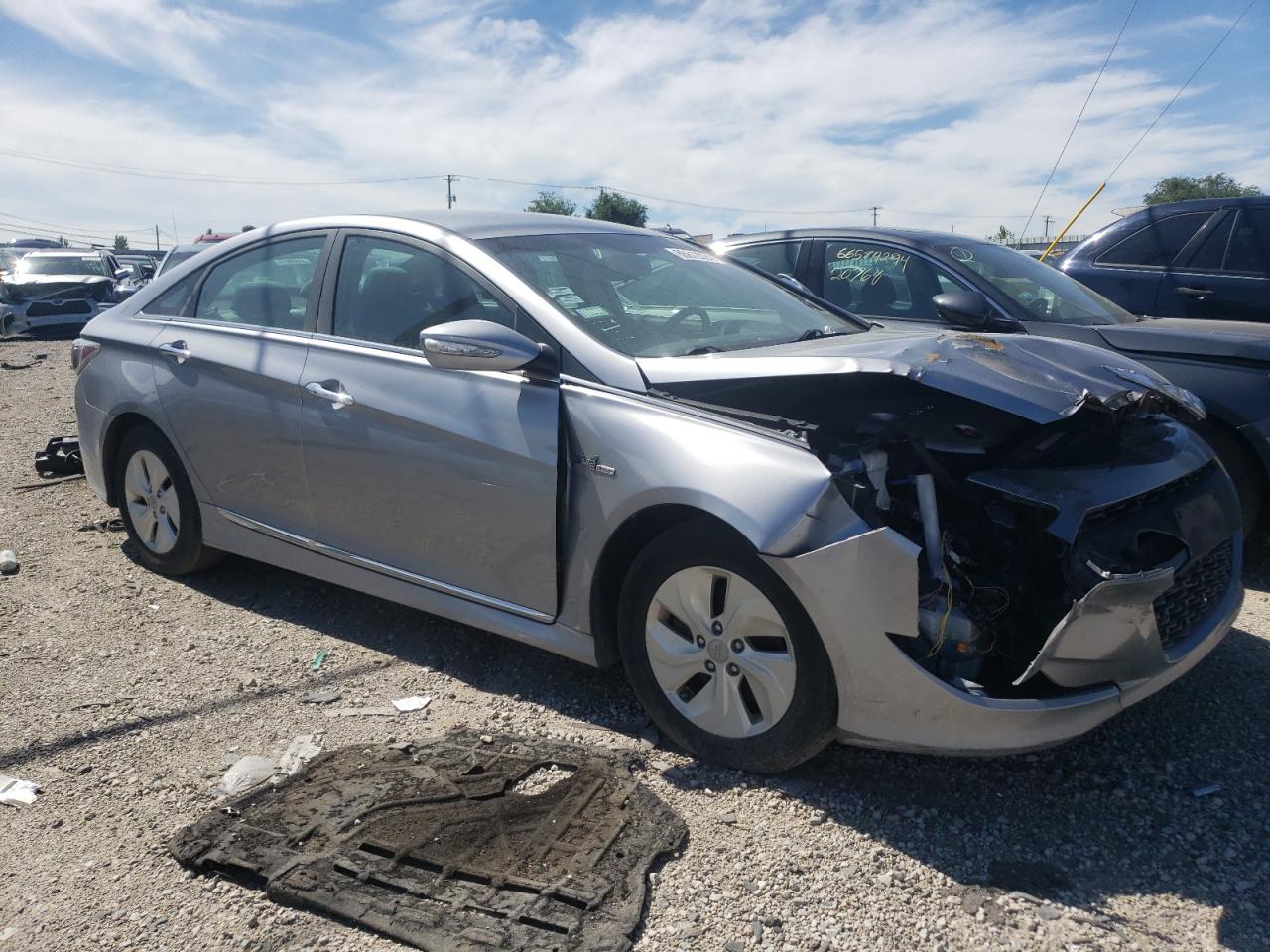 2015 Hyundai Sonata Hybrid VIN: KMHEC4A40FA139744 Lot: 66612024