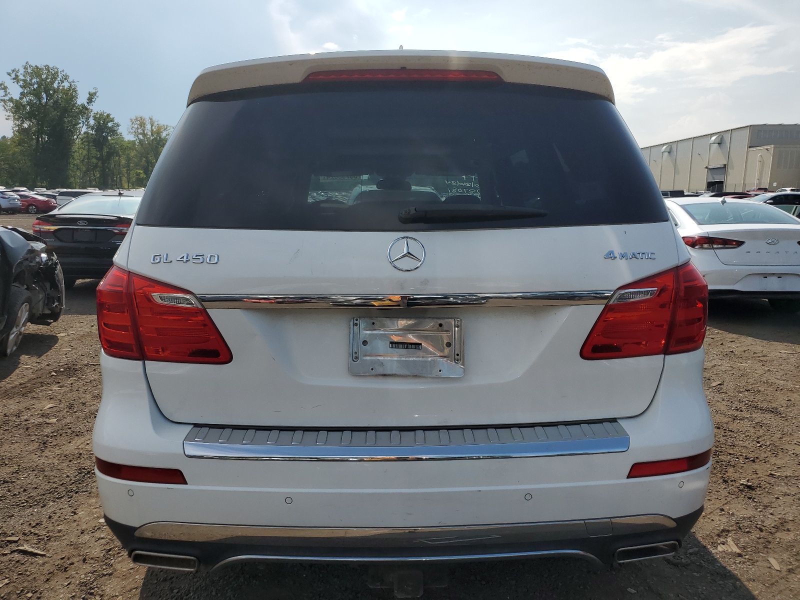 4JGDF7CE4EA287081 2014 Mercedes-Benz Gl 450 4Matic