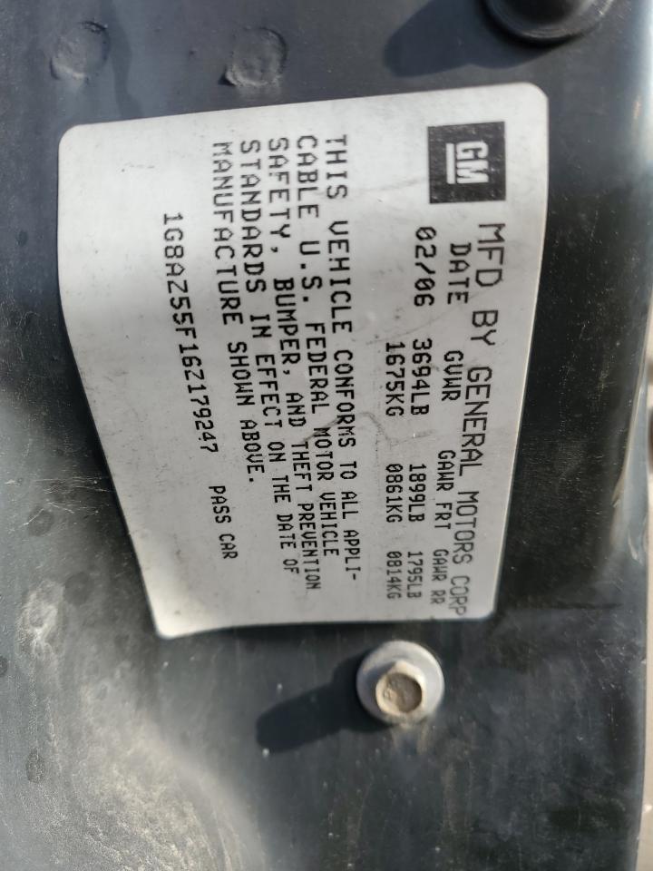 1G8AZ55F16Z179247 2006 Saturn Ion Level 2