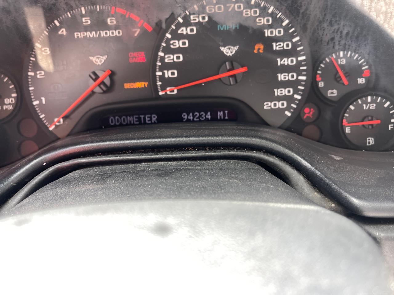 2002 Chevrolet Corvette VIN: 1G1YY22GX25101949 Lot: 68043104