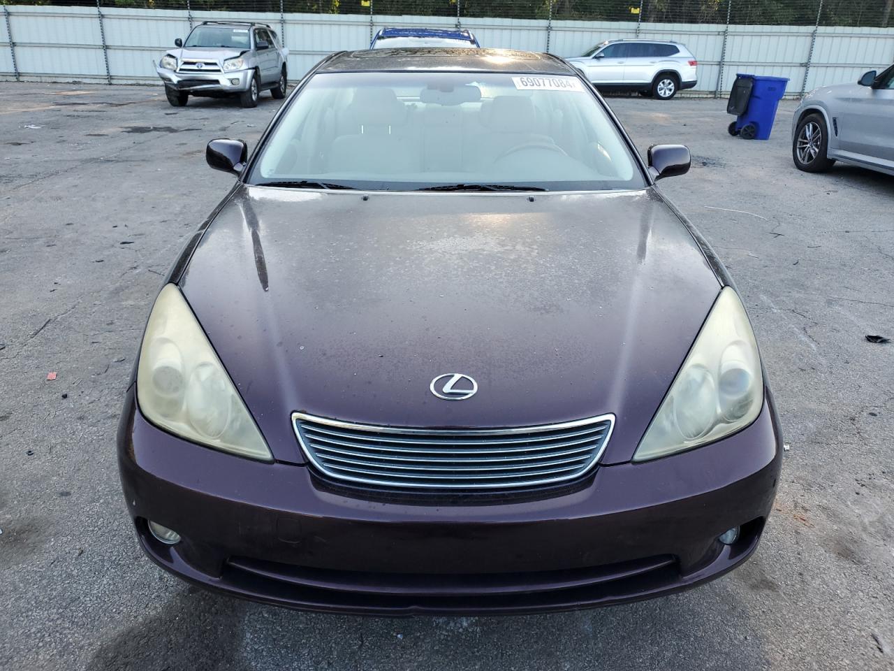 2005 Lexus Es 330 VIN: JTHBA30GX55121115 Lot: 69077084