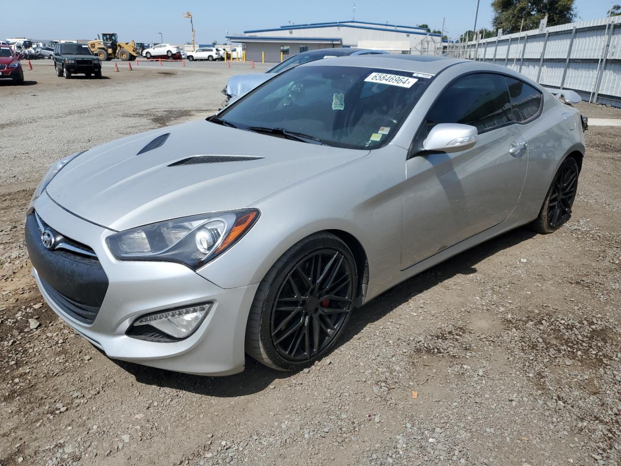 2013 Hyundai Genesis Coupe 3.8L VIN: KMHHU6KJ8DU086541 Lot: 65846964