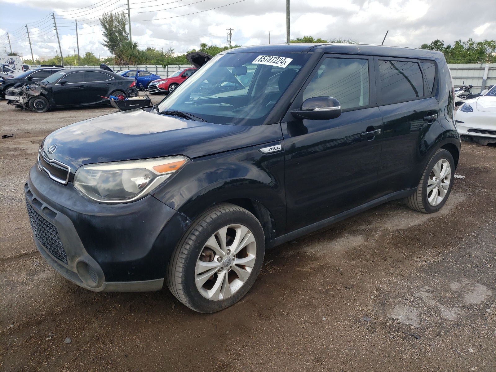 2014 Kia Soul + vin: KNDJP3A59E7082210