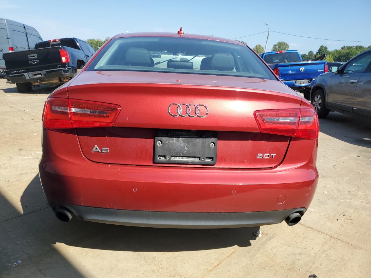 2012 Audi A6 Premium Plus VIN: WAUDFAFC9CN164603 Lot: 68873104