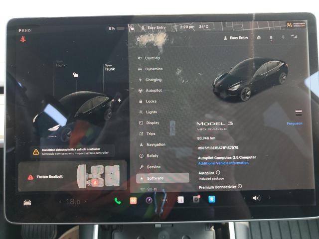 2018 TESLA MODEL 3 