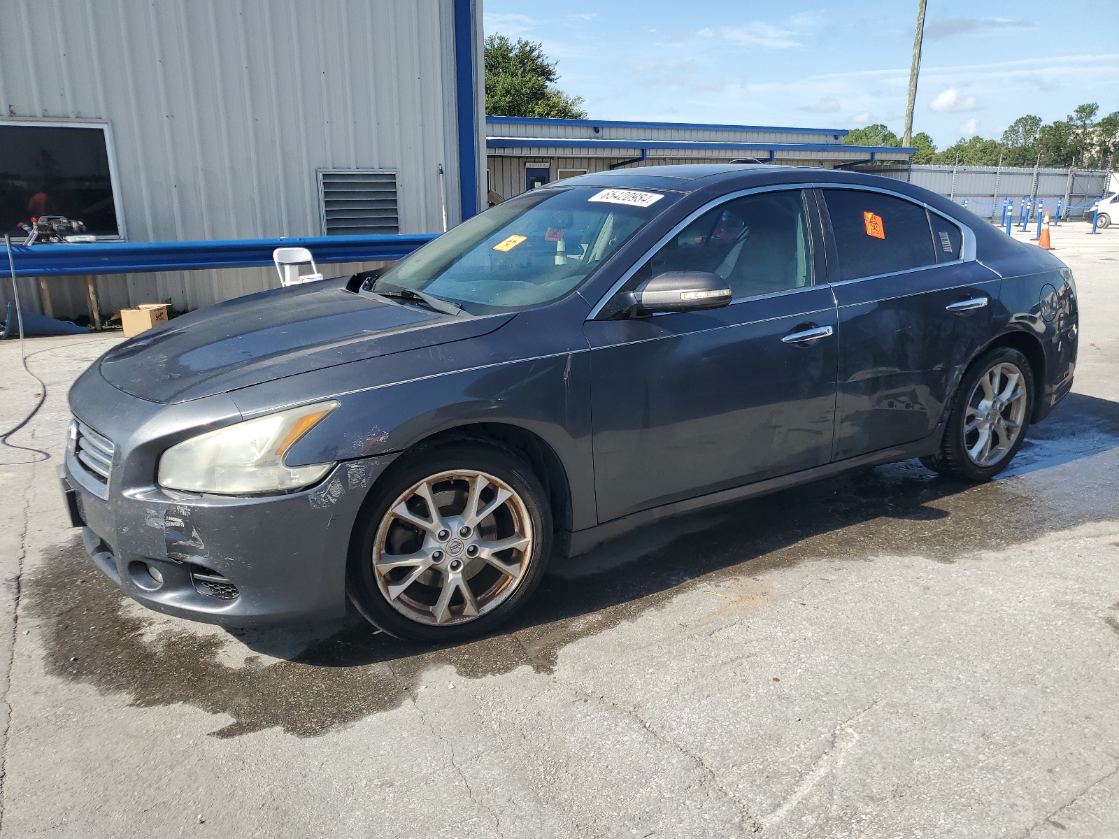 2012 Nissan Maxima S vin: 1N4AA5AP9CC870008