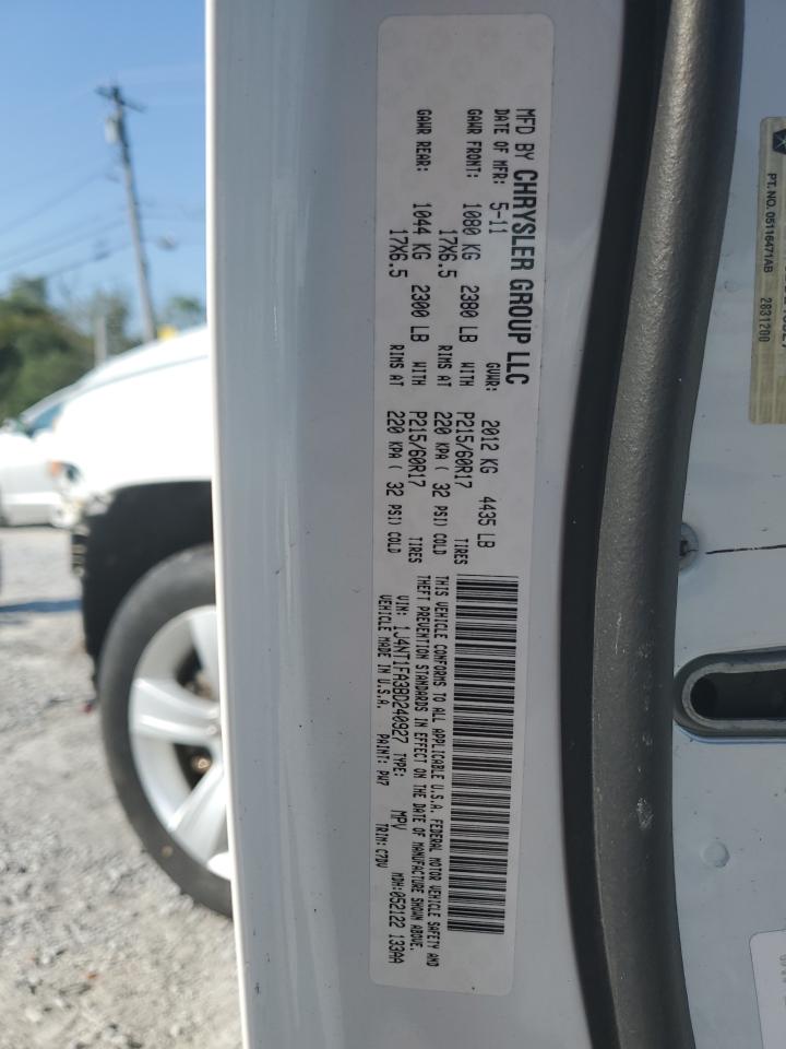 2011 Jeep Compass Sport VIN: 1J4NT1FA3BD240927 Lot: 69377574