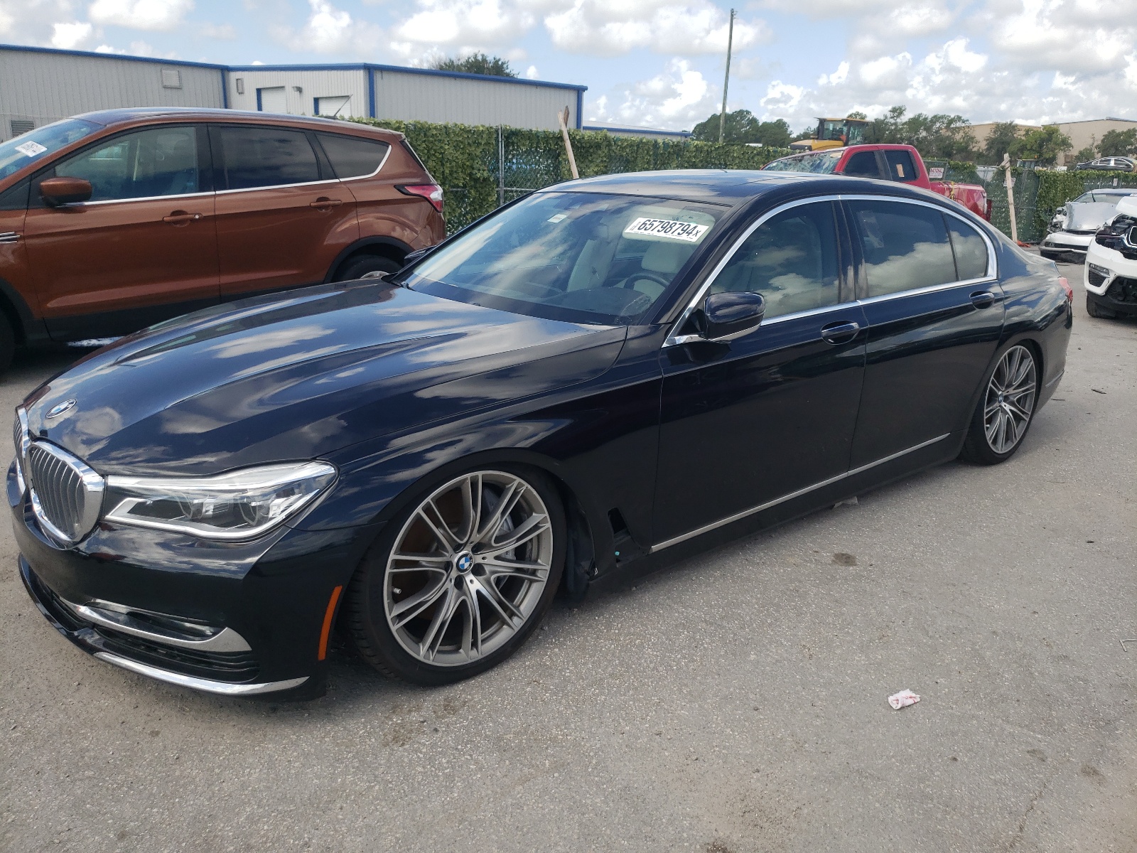 2018 BMW 750 I vin: WBA7F0C52JGM24063