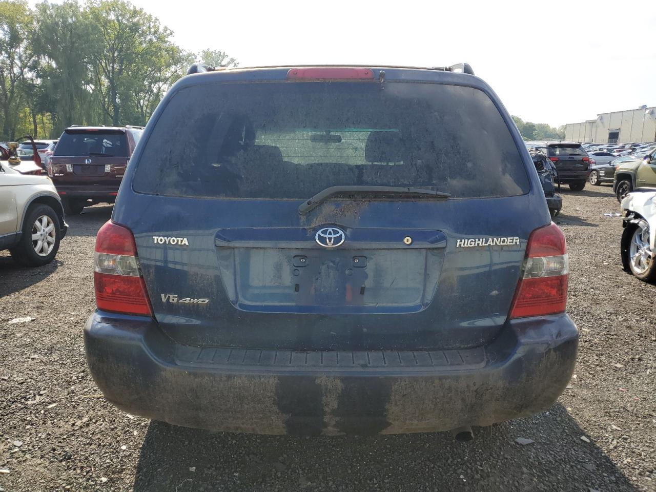 2005 Toyota Highlander Limited VIN: JTEEP21A850127988 Lot: 69264424