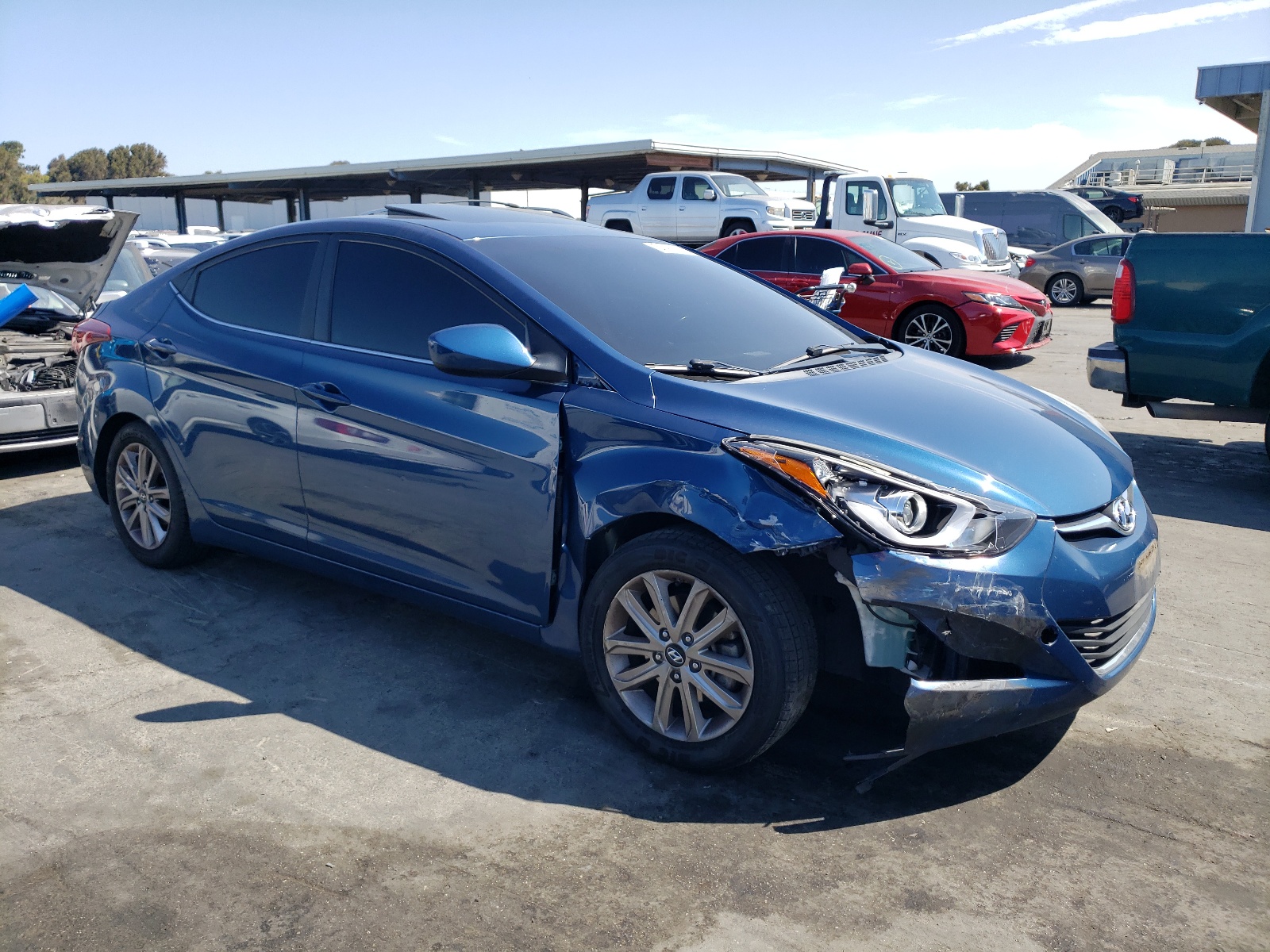 2015 Hyundai Elantra Se vin: KMHDH4AE8FU297883