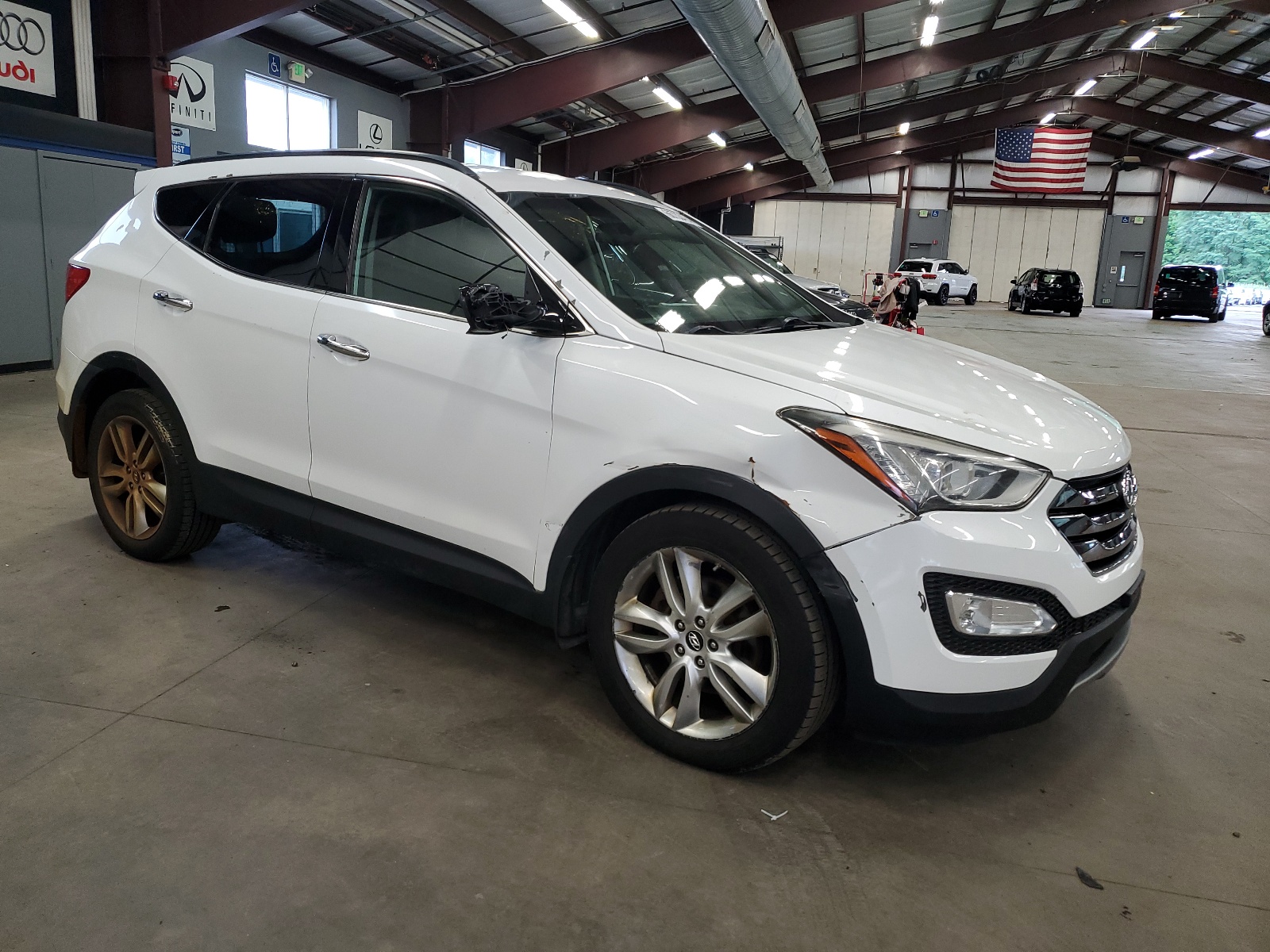 2013 Hyundai Santa Fe Sport vin: 5XYZUDLA4DG021313