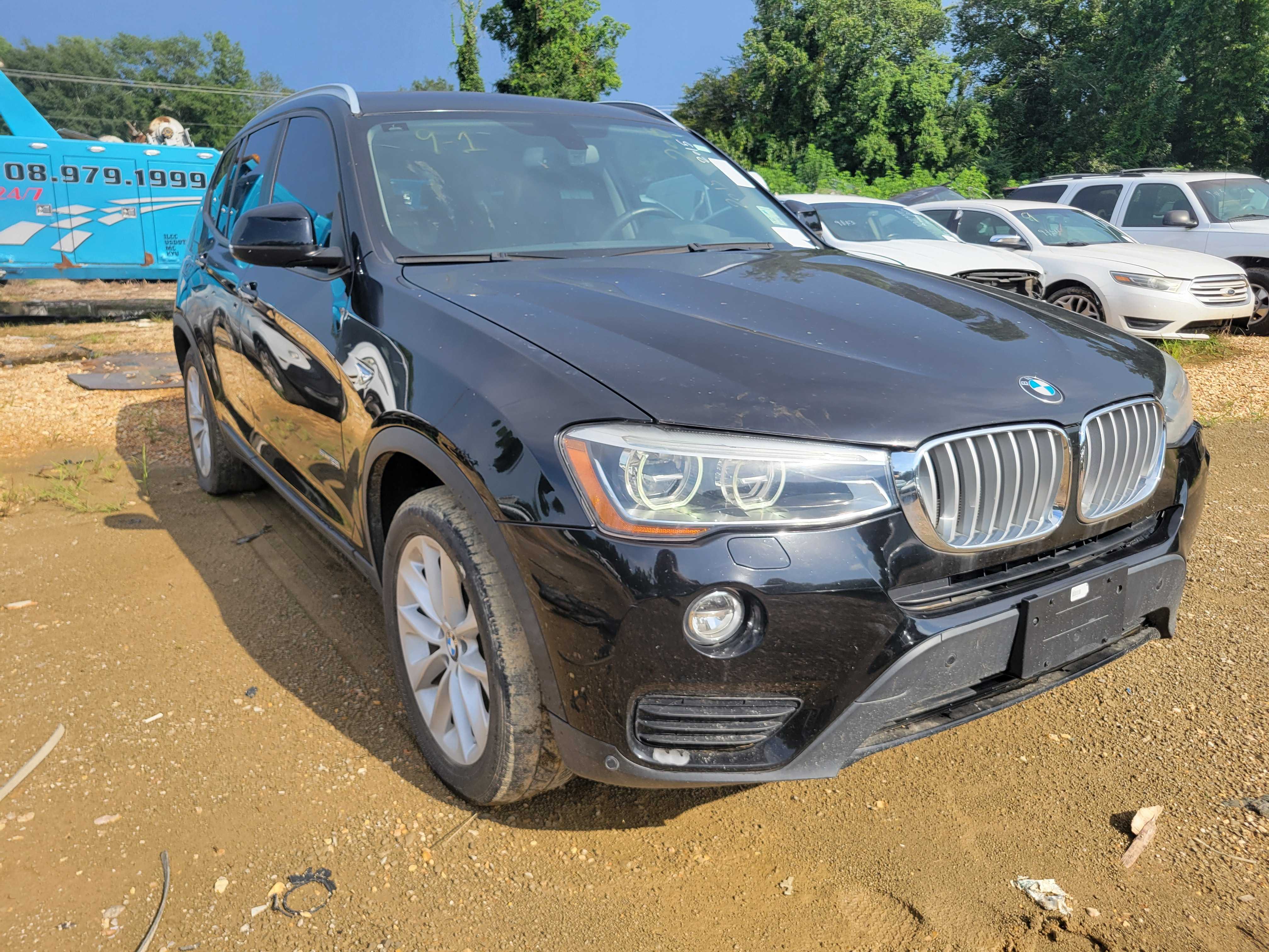 2015 BMW X3 Sdrive28I vin: 5UXWZ7C5XF0F76382