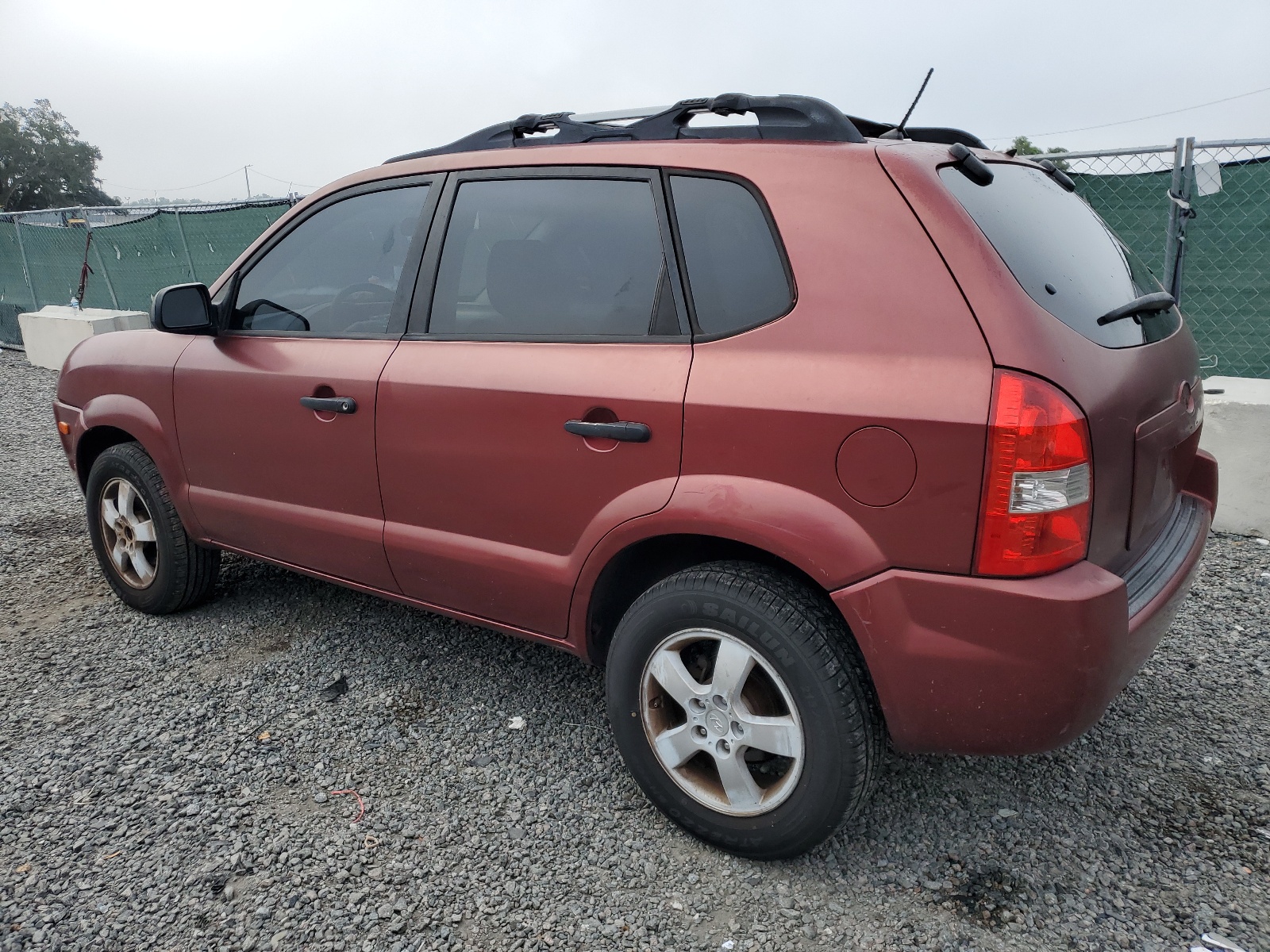 KM8JM12B98U816279 2008 Hyundai Tucson Gls