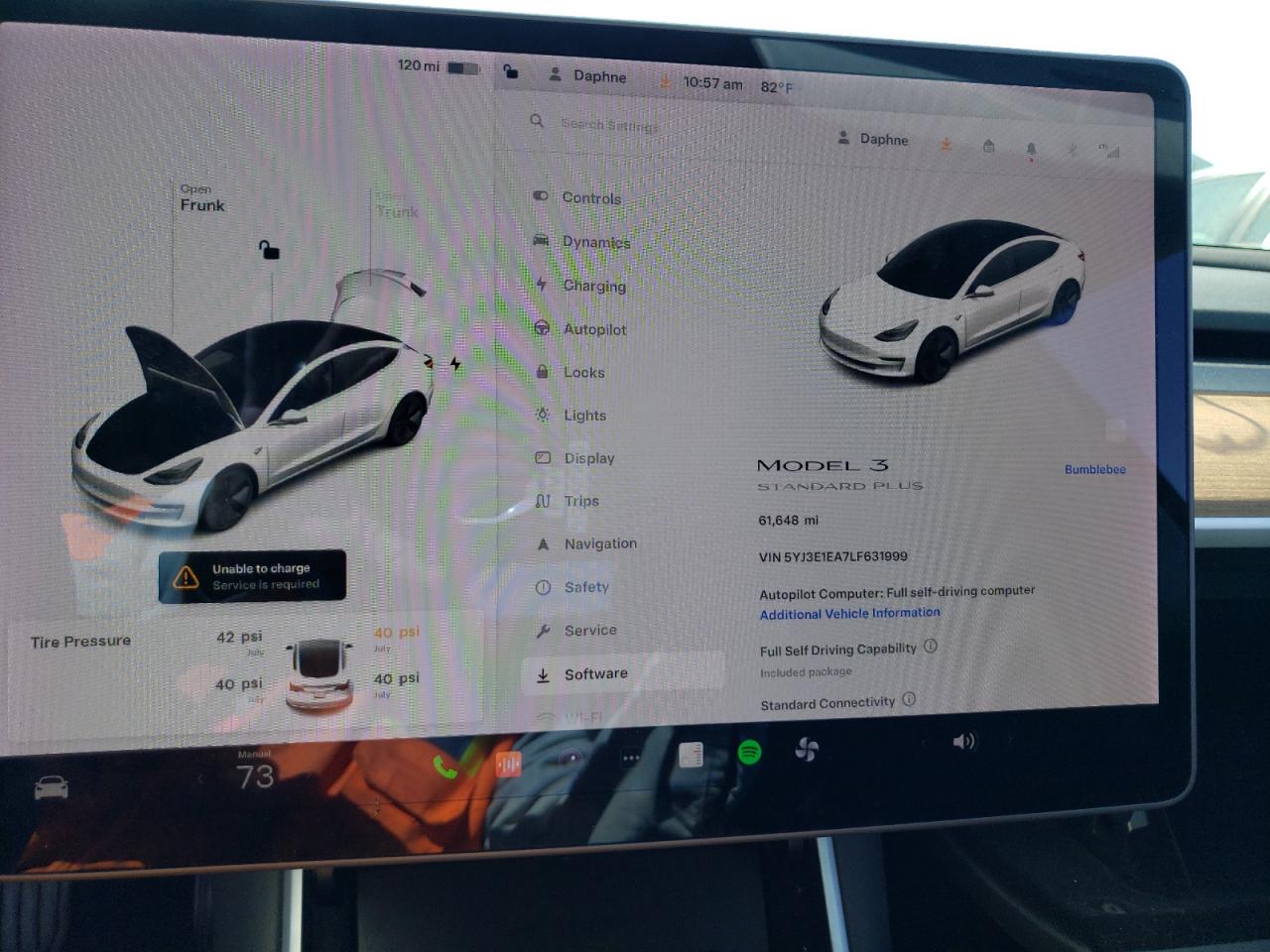 2020 Tesla Model 3 VIN: 5YJ3E1EA7LF631999 Lot: 68130634