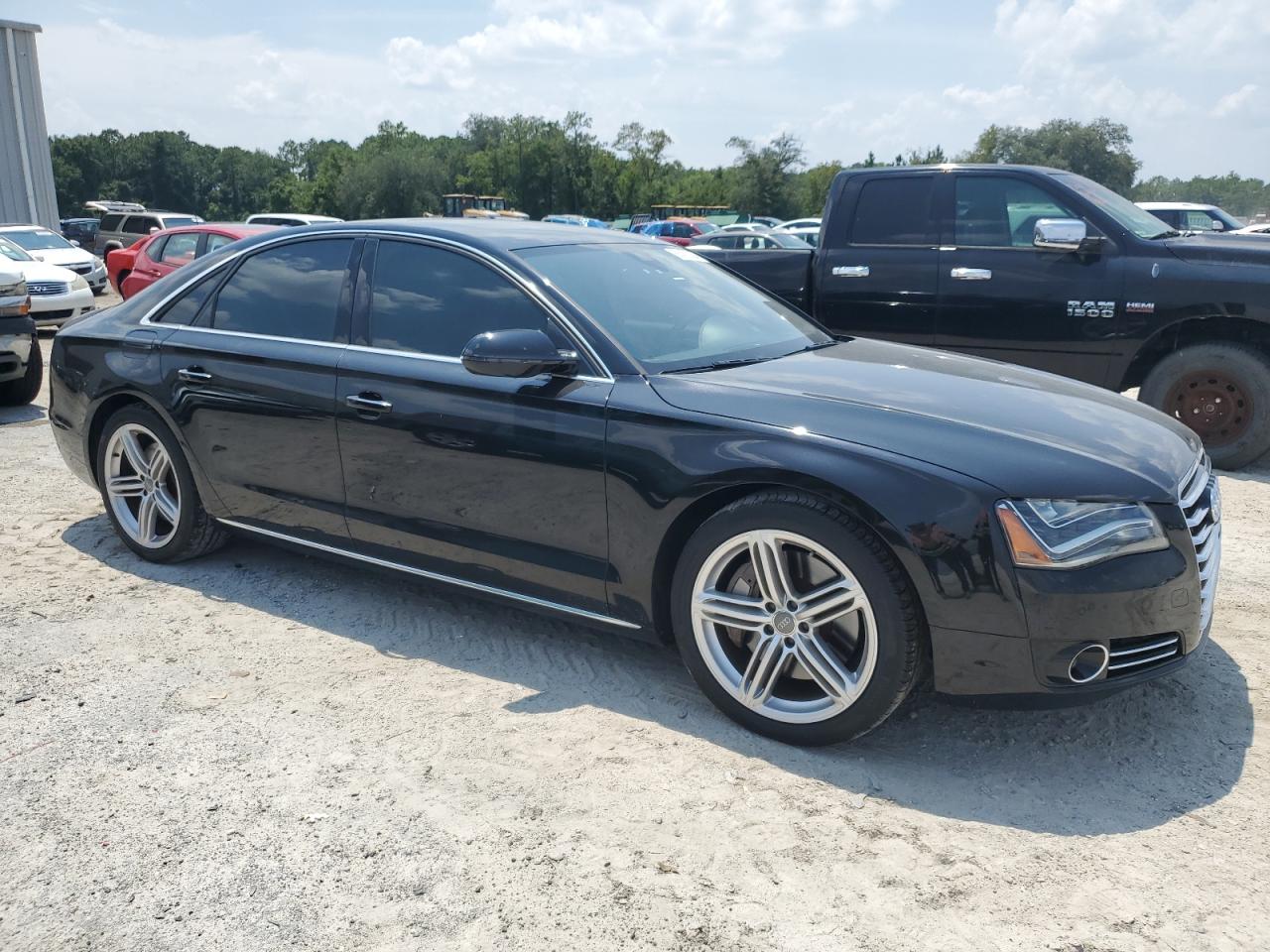 2014 Audi A8 Quattro VIN: WAUA2AFD5EN011792 Lot: 65472364