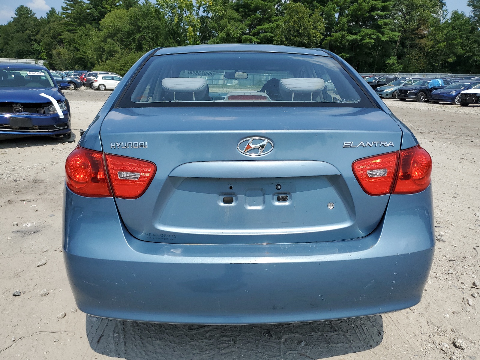 KMHDU46D67U071726 2007 Hyundai Elantra Gls