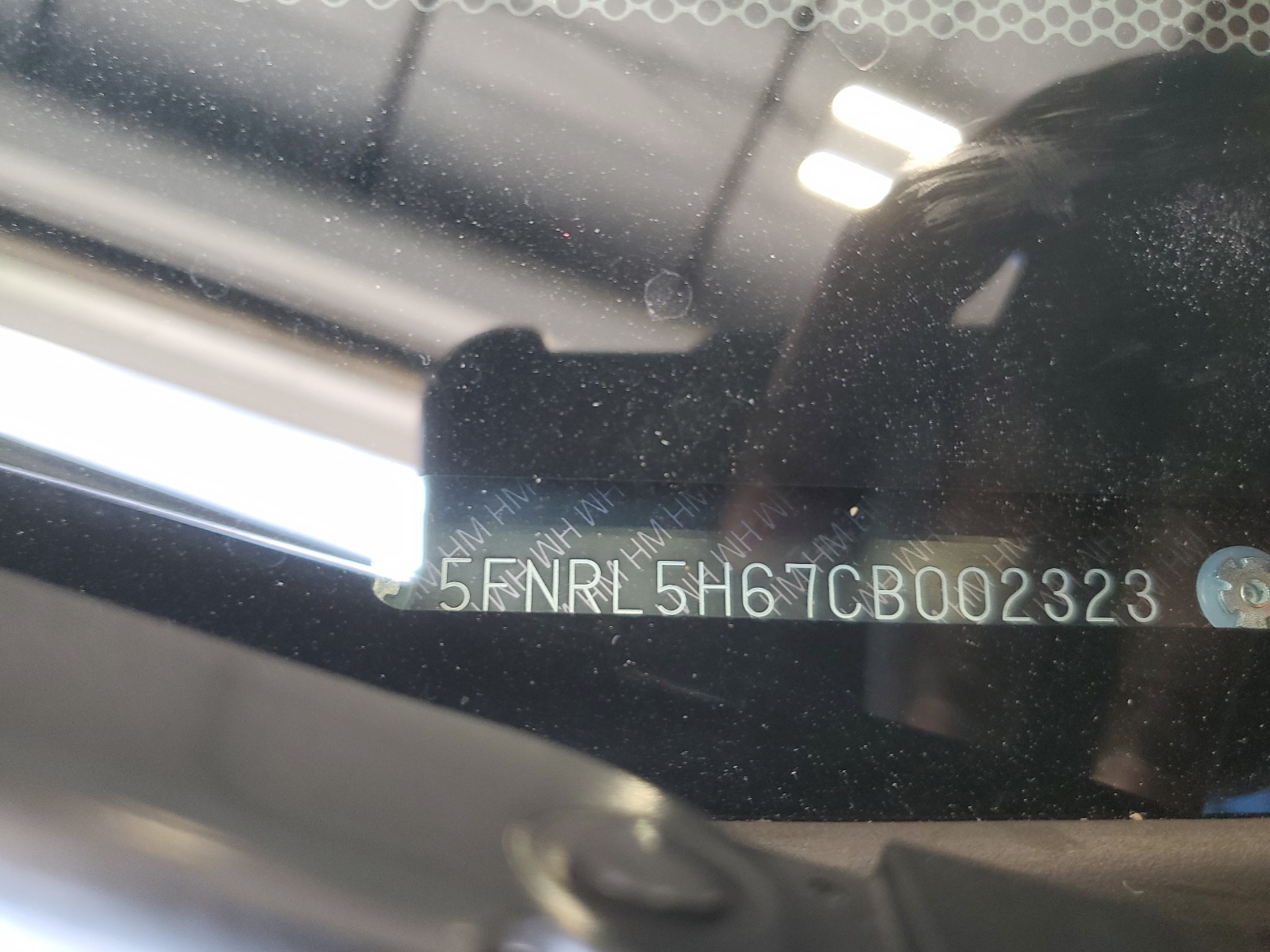 5FNRL5H67CB002323 2012 Honda Odyssey Exl