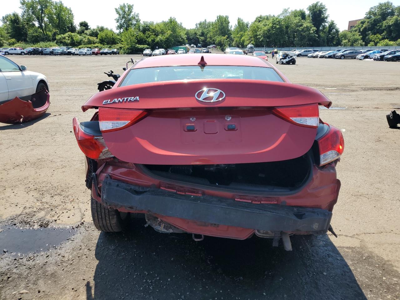 2012 Hyundai Elantra Gls VIN: KMHDH4AE6CU429261 Lot: 64021324