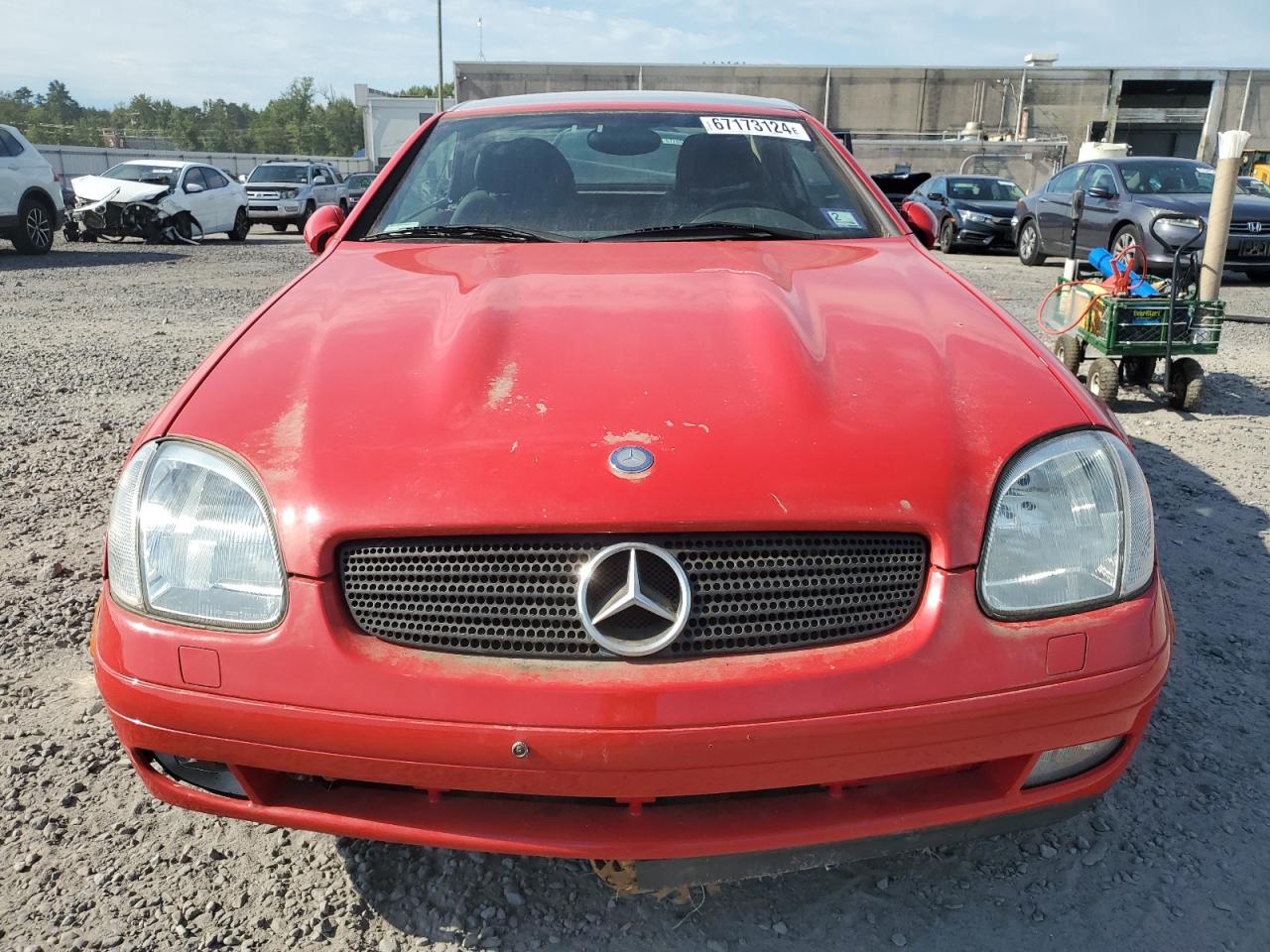 2000 Mercedes-Benz Slk 230 Kompressor VIN: WDBKK47F8YF150028 Lot: 67173124