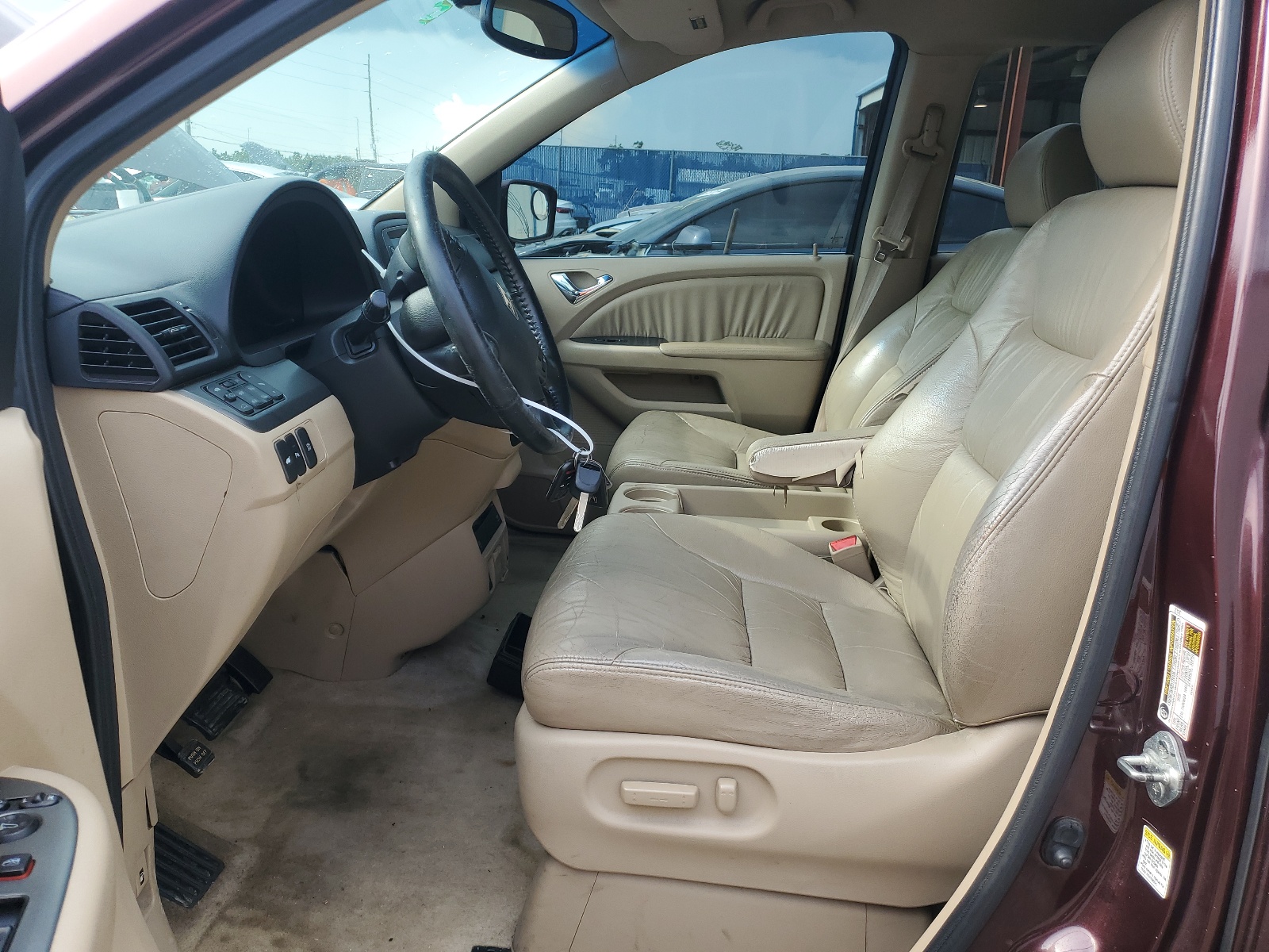 5FNRL38887B062882 2007 Honda Odyssey Touring