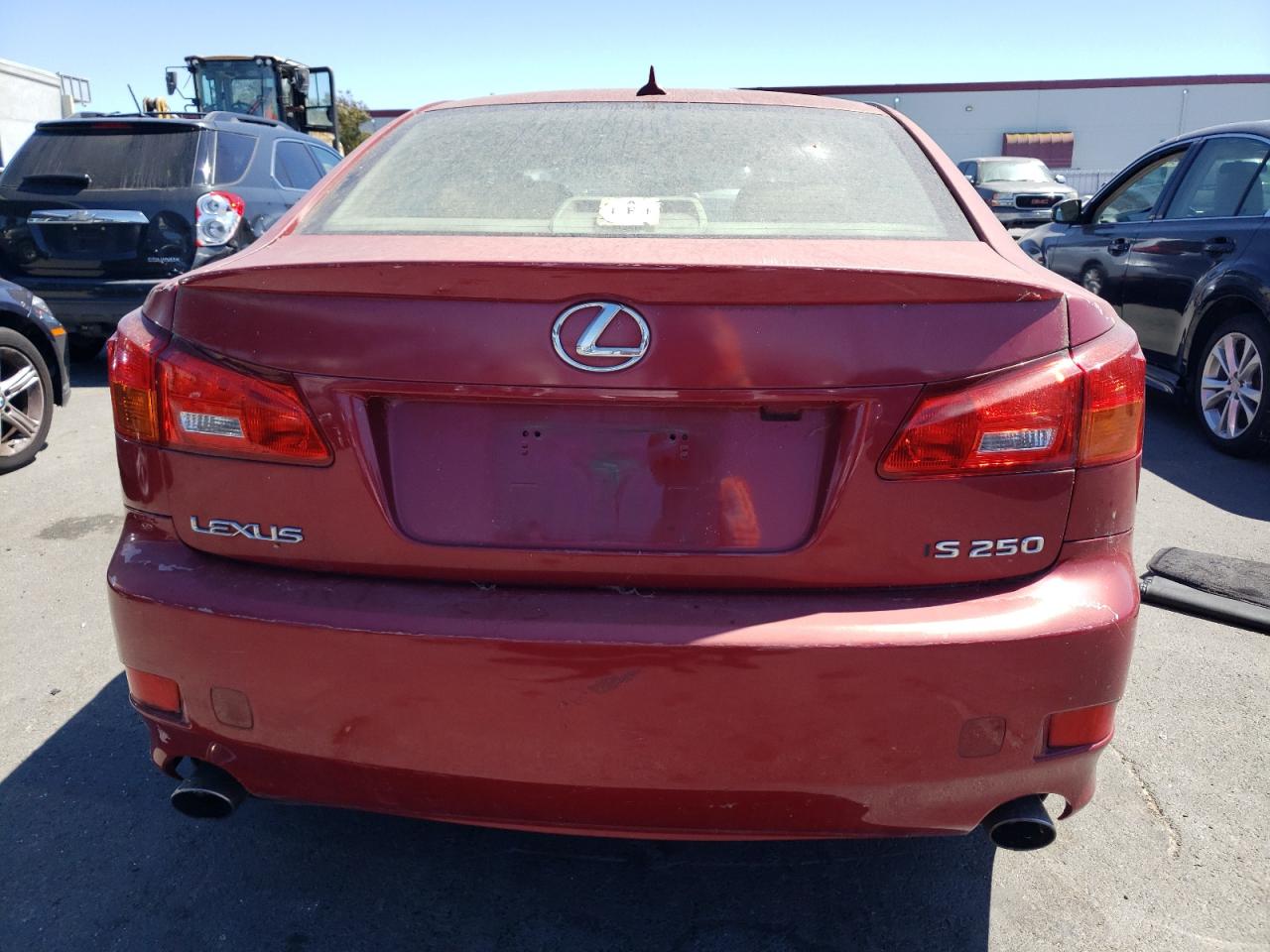 2007 Lexus Is 250 VIN: JTHBK262X75036443 Lot: 67395884