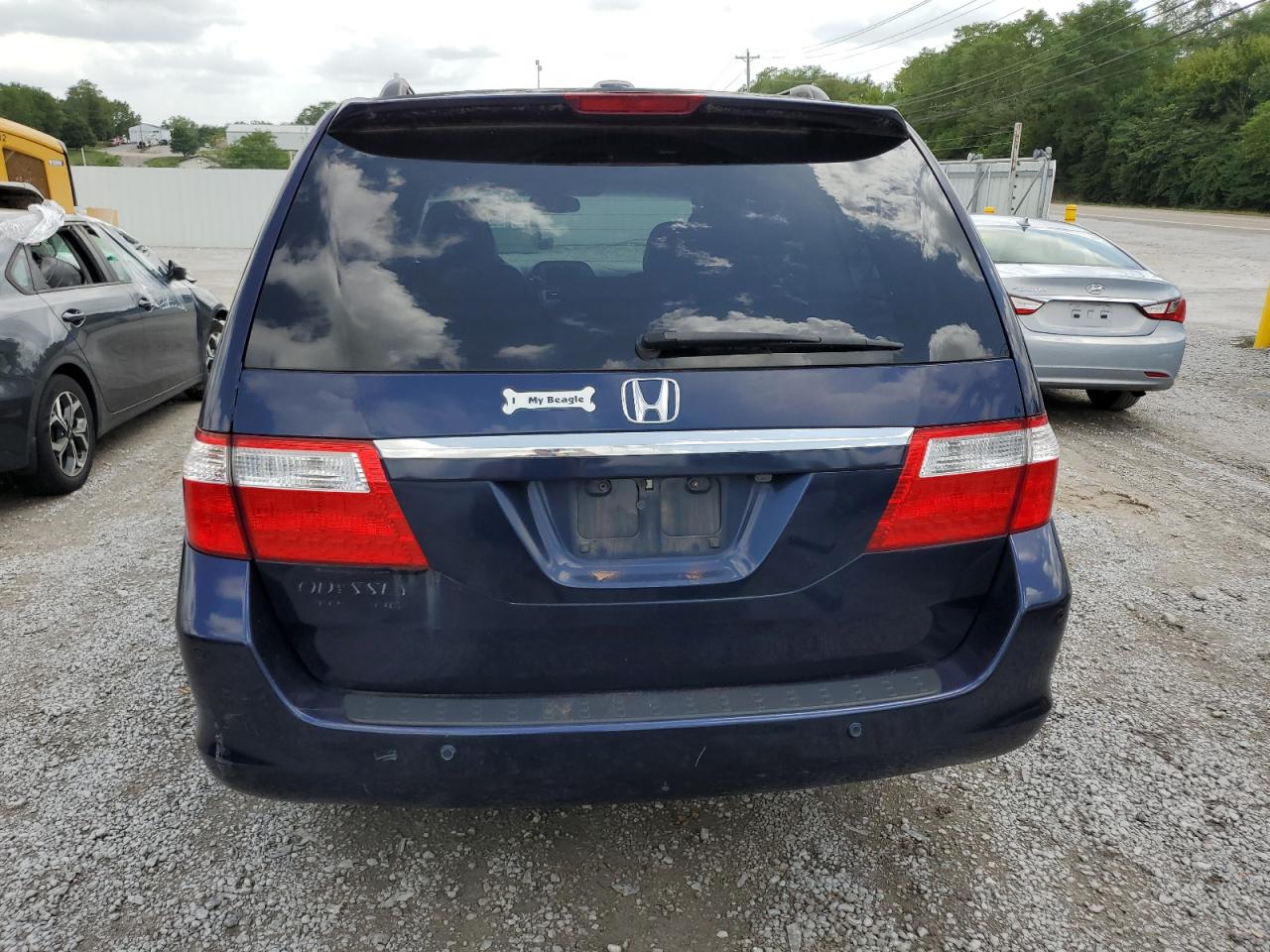 2007 Honda Odyssey Touring VIN: 5FNRL38857B002798 Lot: 65945834