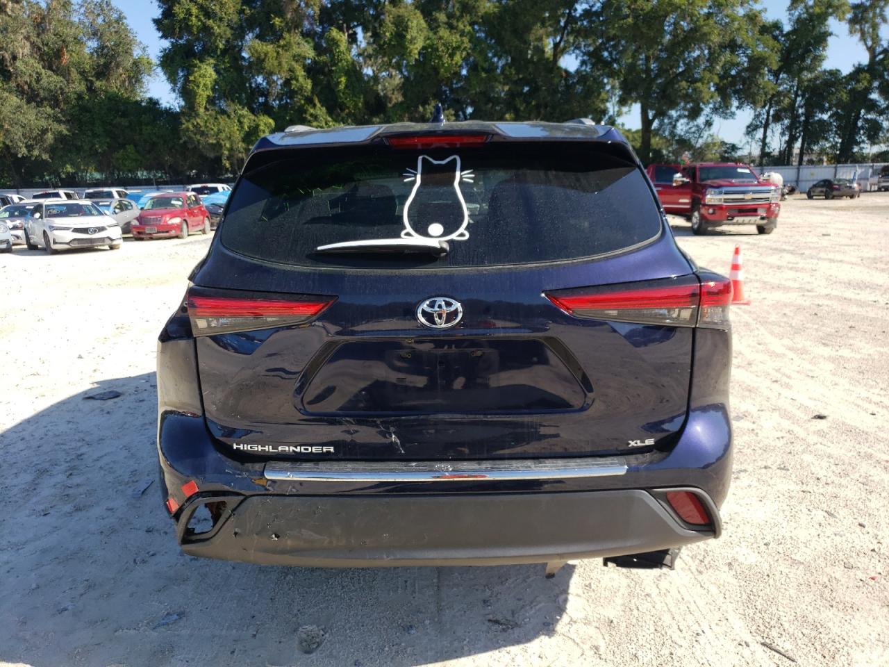 2022 Toyota Highlander Xle VIN: 5TDGZRAH2NS130251 Lot: 69400014