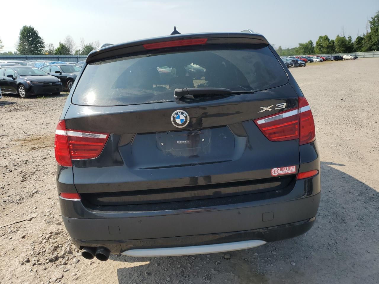 2013 BMW X3 xDrive28I VIN: 5UXWX9C53D0A19764 Lot: 65774744