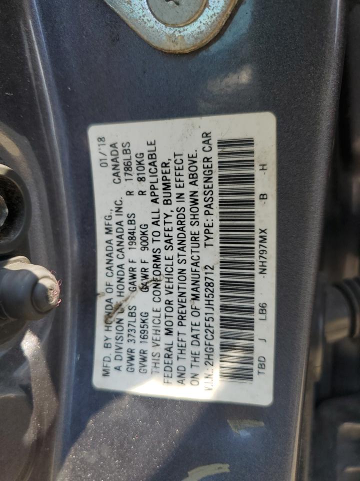 2018 Honda Civic - Image 12