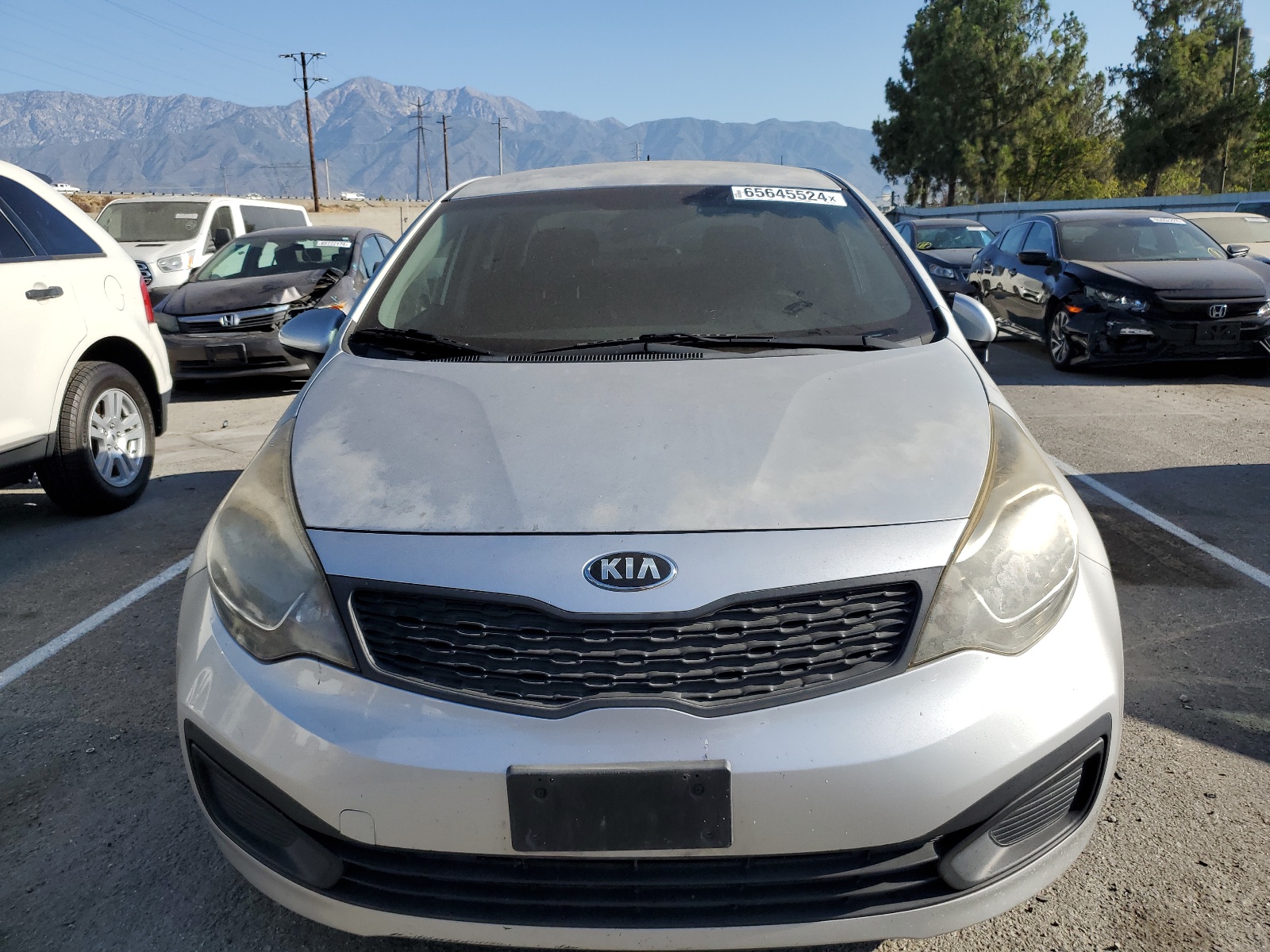 2015 Kia Rio Lx vin: KNADM4A37F6468638