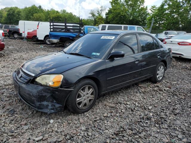 2003 Honda Civic Ex للبيع في Chalfont، PA - Front End