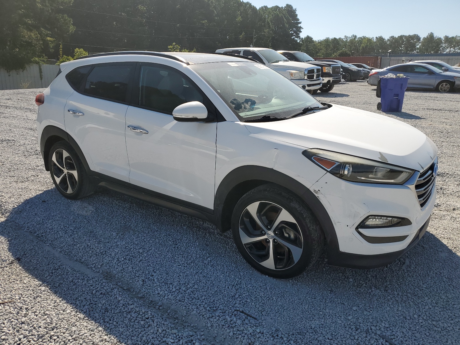 2016 Hyundai Tucson Limited vin: KM8J33A25GU056091