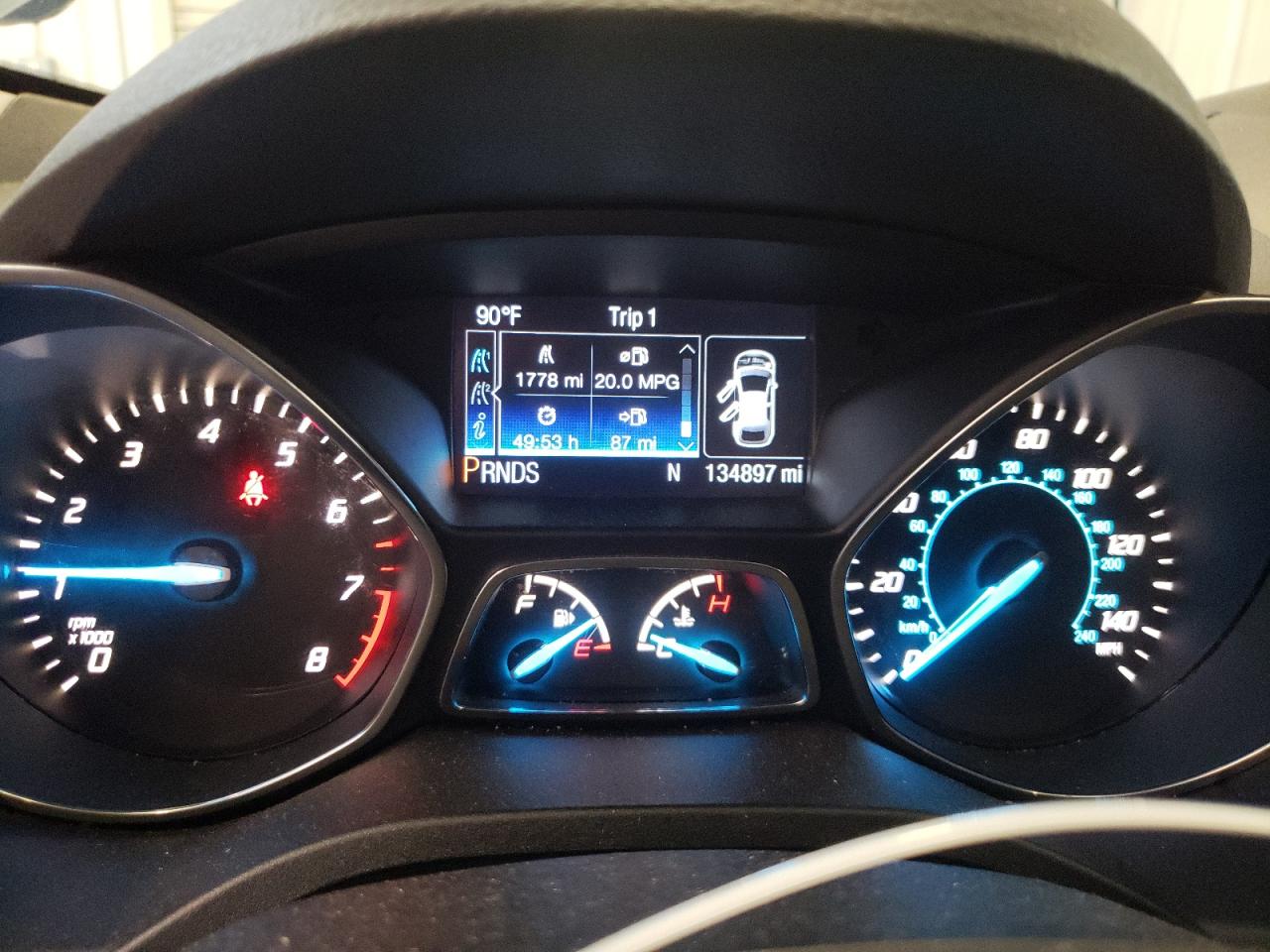 2014 Ford Escape Titanium VIN: 1FMCU9J94EUA38796 Lot: 65669754