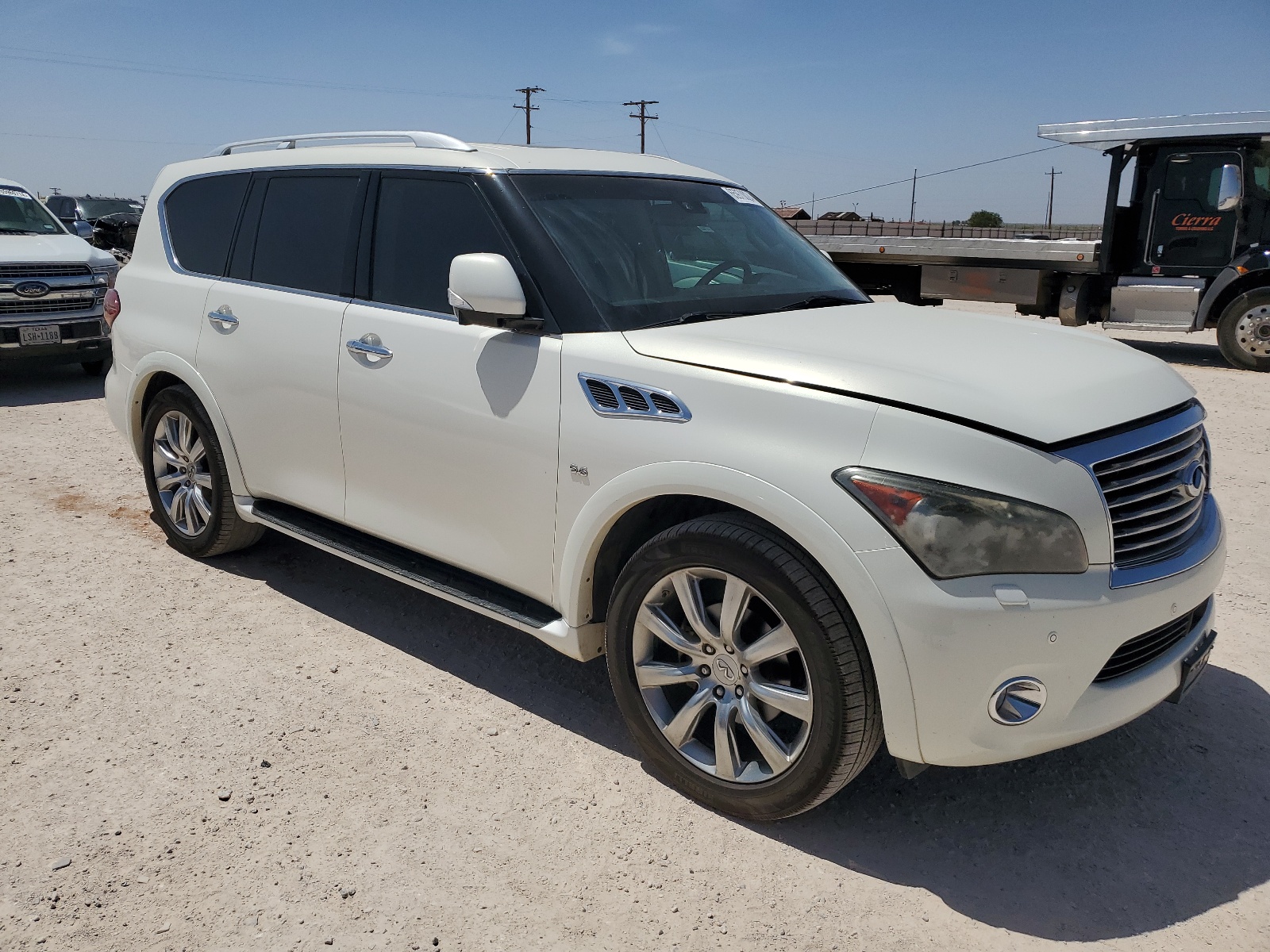 2014 Infiniti Qx80 vin: JN8AZ2NF7E9556400