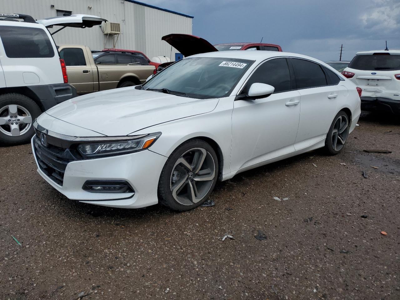 1HGCV1F37JA177390 2018 HONDA ACCORD - Image 1