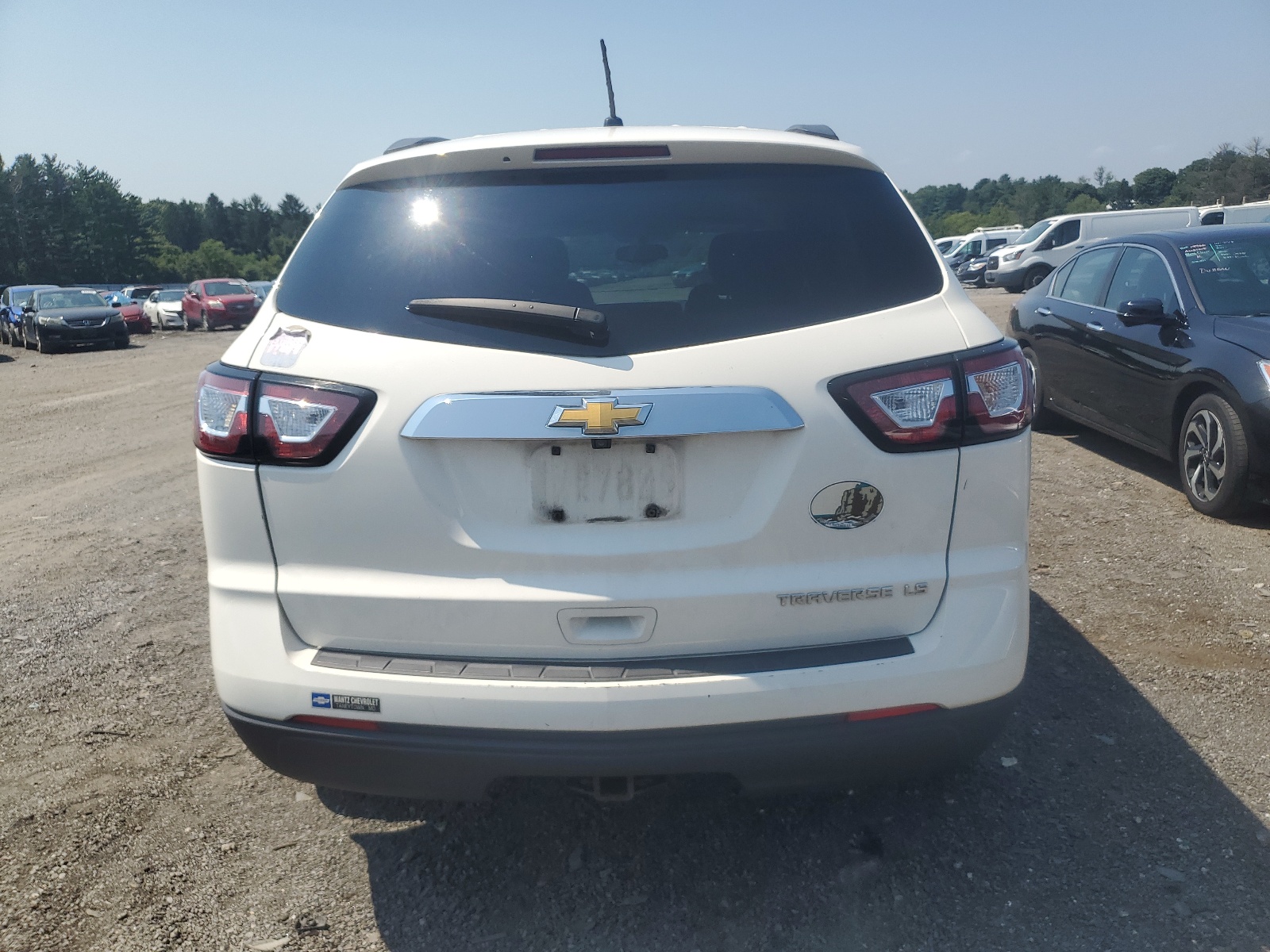 1GNKRFED2EJ317879 2014 Chevrolet Traverse Ls