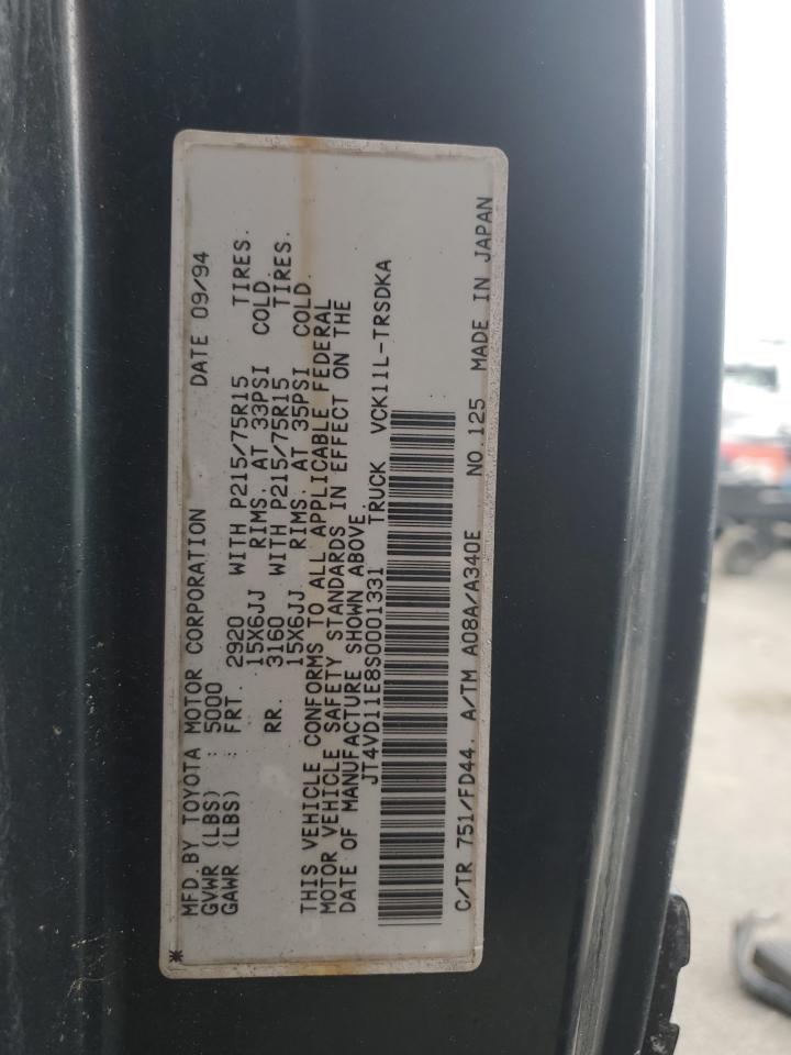 1995 Toyota T100 Dx VIN: JT4VD11E8S0001331 Lot: 66427164