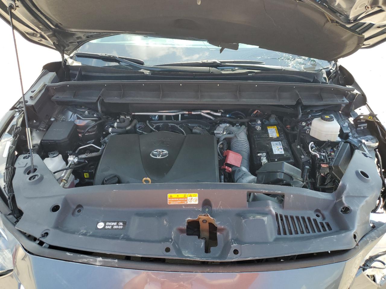 2022 Toyota Highlander L VIN: 5TDCZRAH4NS126099 Lot: 67290564