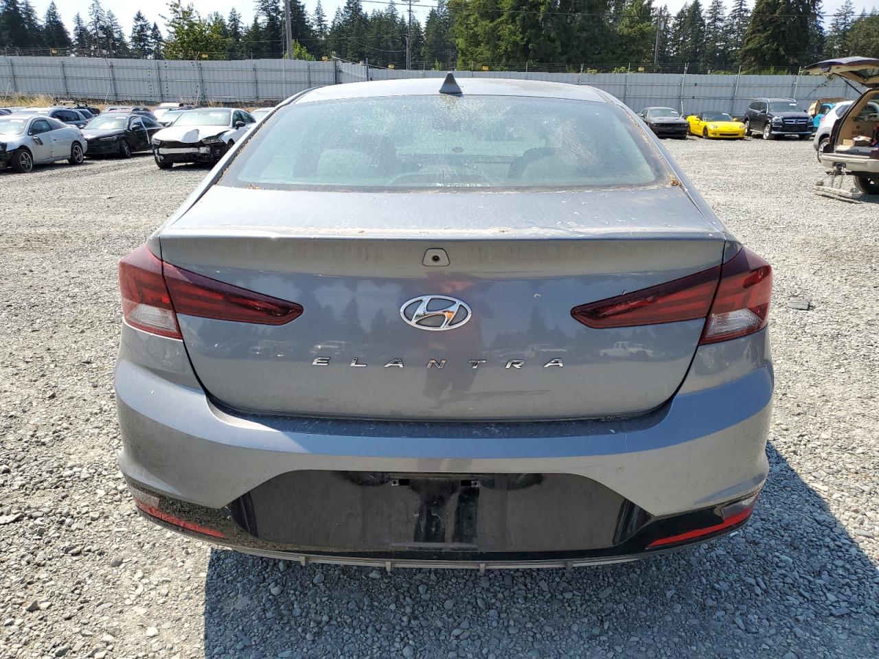 2019 Hyundai Elantra Sel VIN: KMHD84LF5KU803878 Lot: 65781374