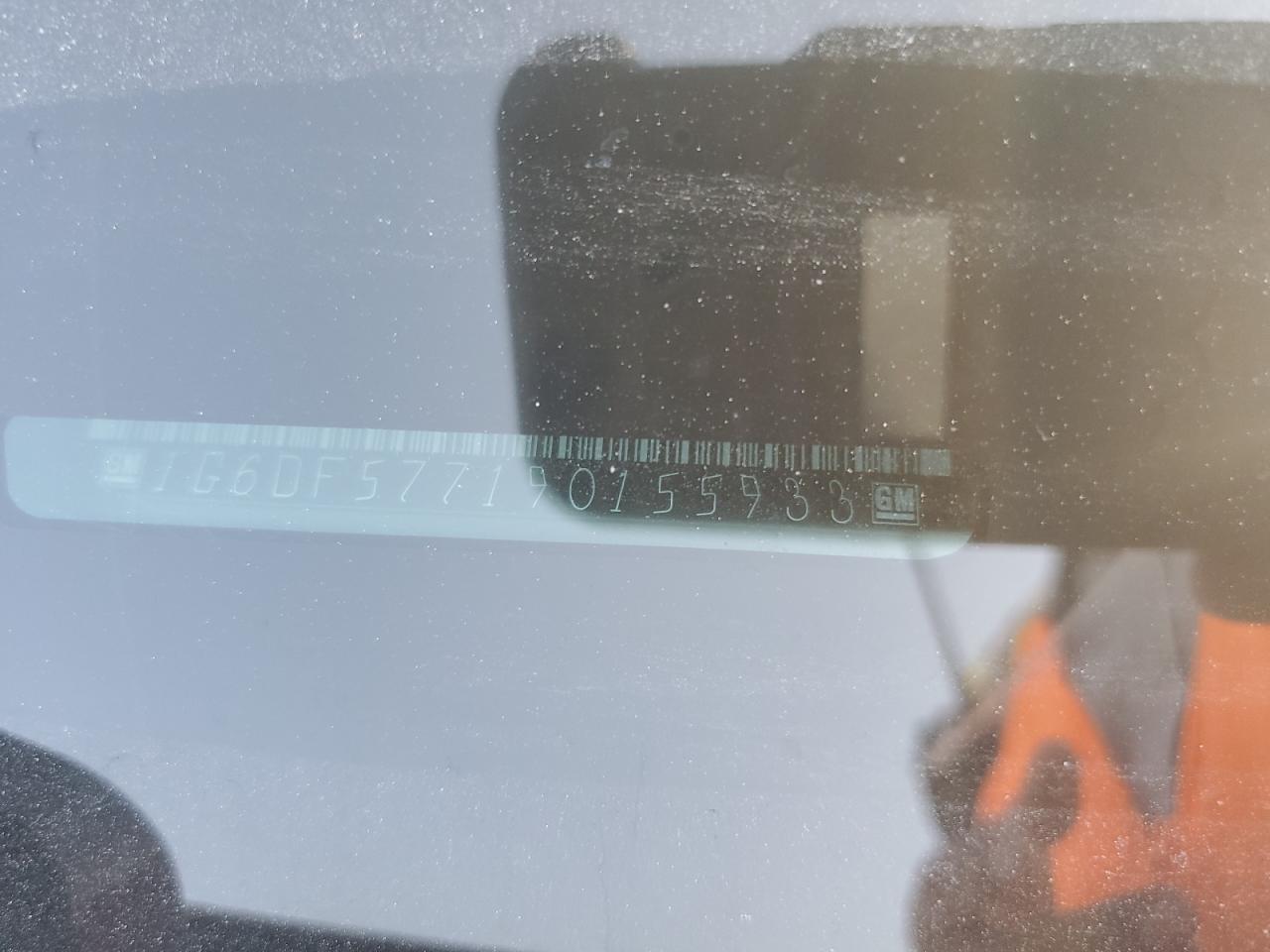 2009 Cadillac Cts VIN: 1G6DF577190155933 Lot: 67261084