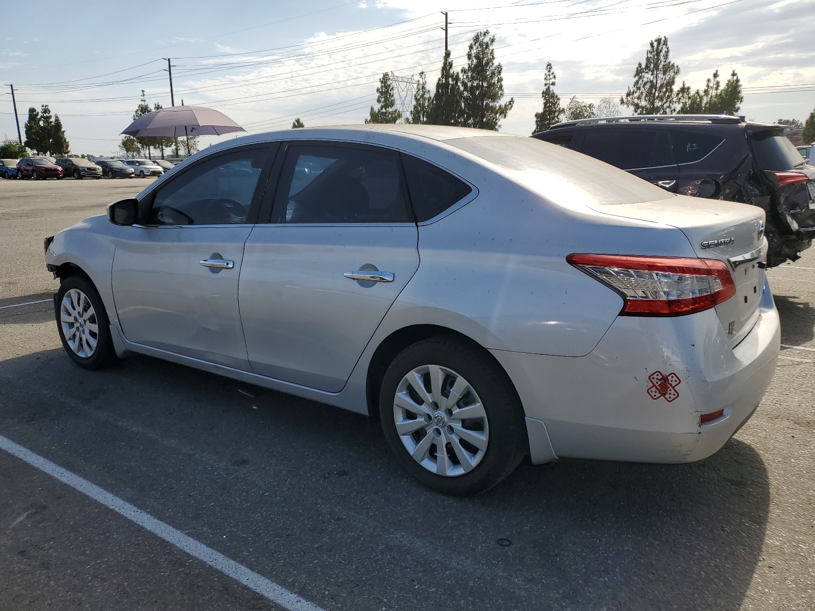 2013 Nissan Sentra S vin: 1N4AB7AP5DN907358