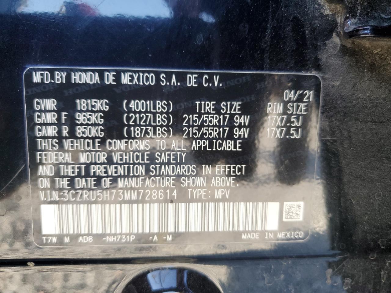 2021 Honda HR-V - Image 14