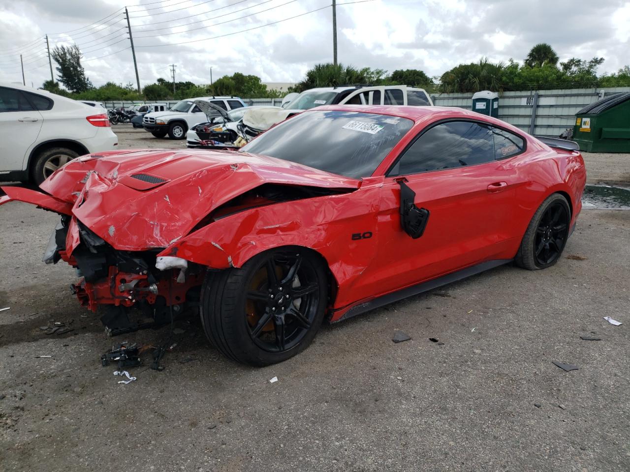 1FA6P8CF4J5162146 2018 FORD MUSTANG - Image 1