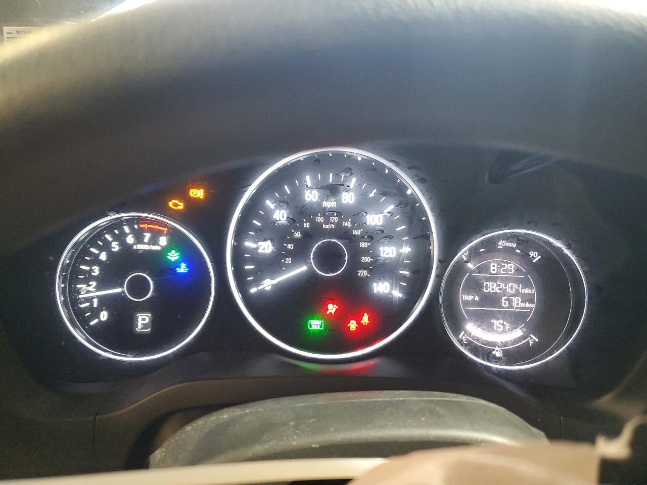 2019 Honda Hr-V Lx VIN: 3CZRU6H38KG721544 Lot: 65470444