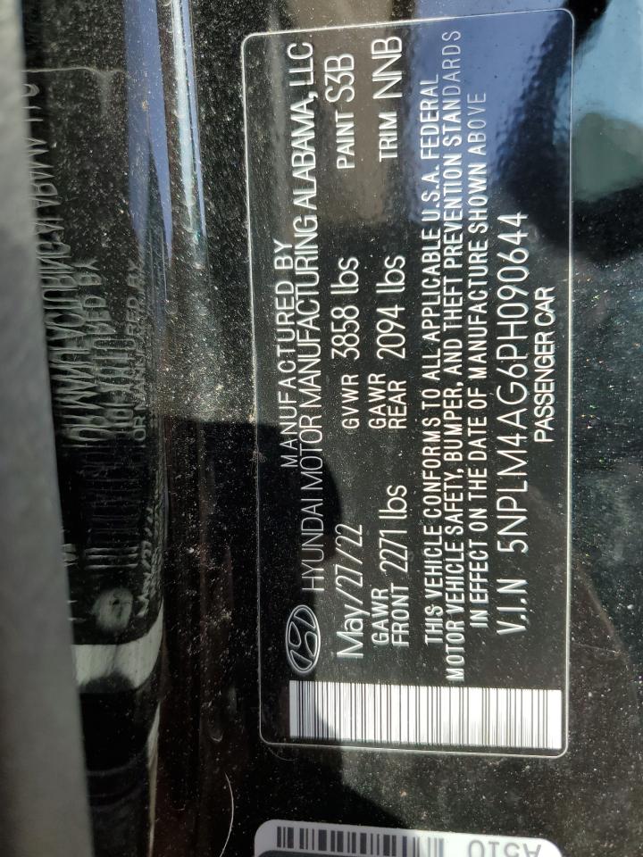 2023 Hyundai Elantra Sel VIN: 5NPLM4AG6PH090644 Lot: 66574684