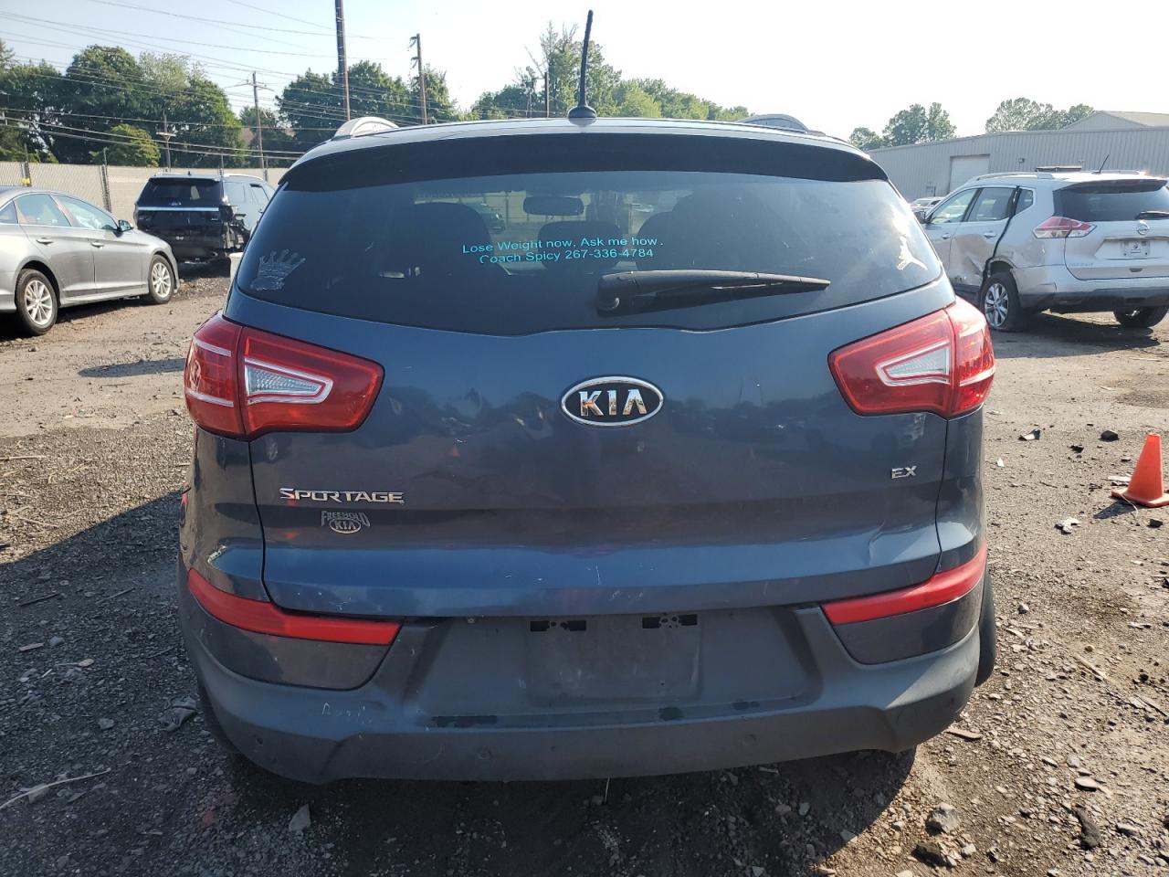 2012 Kia Sportage Ex VIN: KNDPCCA27C7203406 Lot: 65952884
