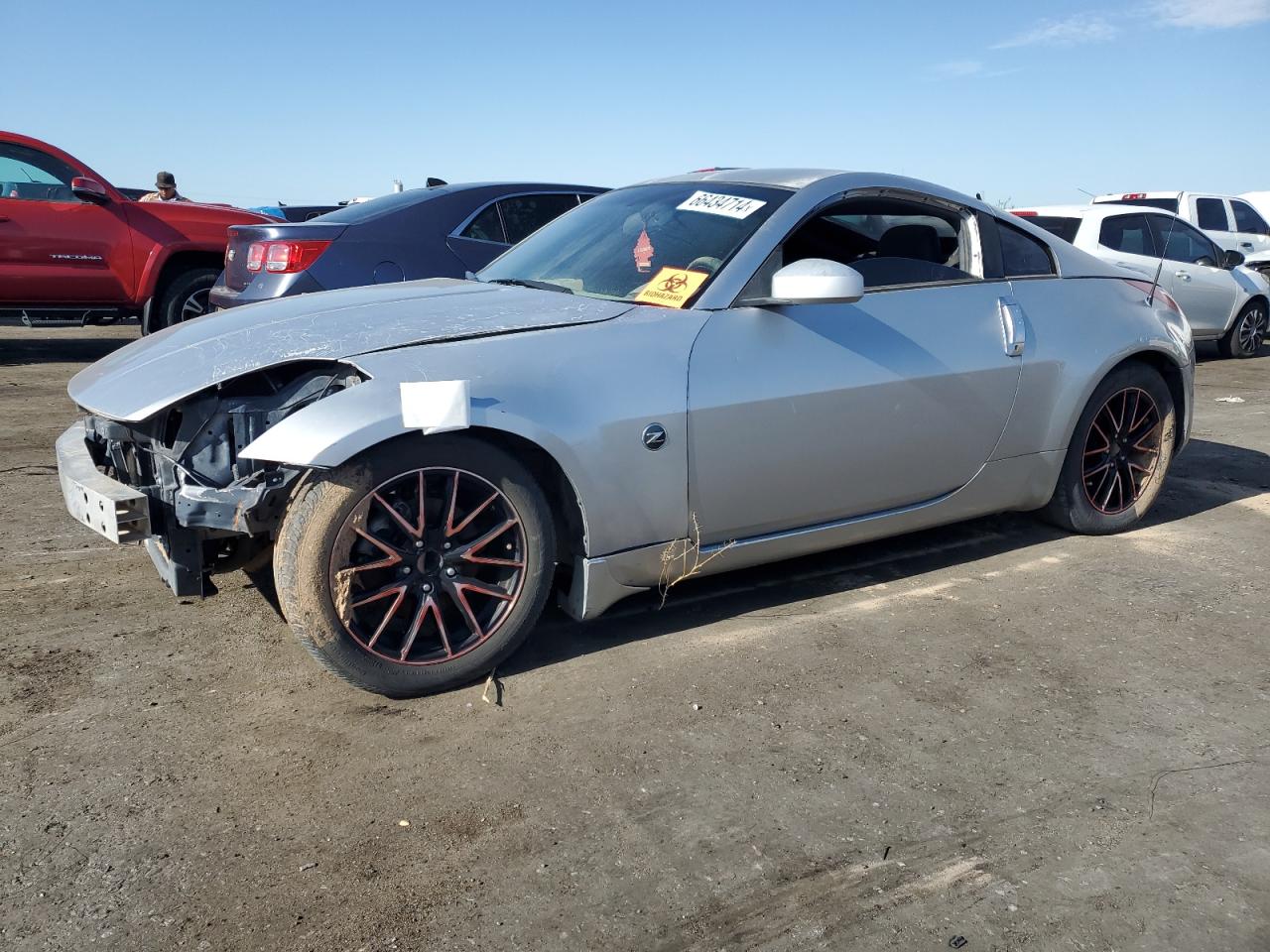 2004 Nissan 350Z Coupe VIN: JN1AZ34D34T152595 Lot: 66434714