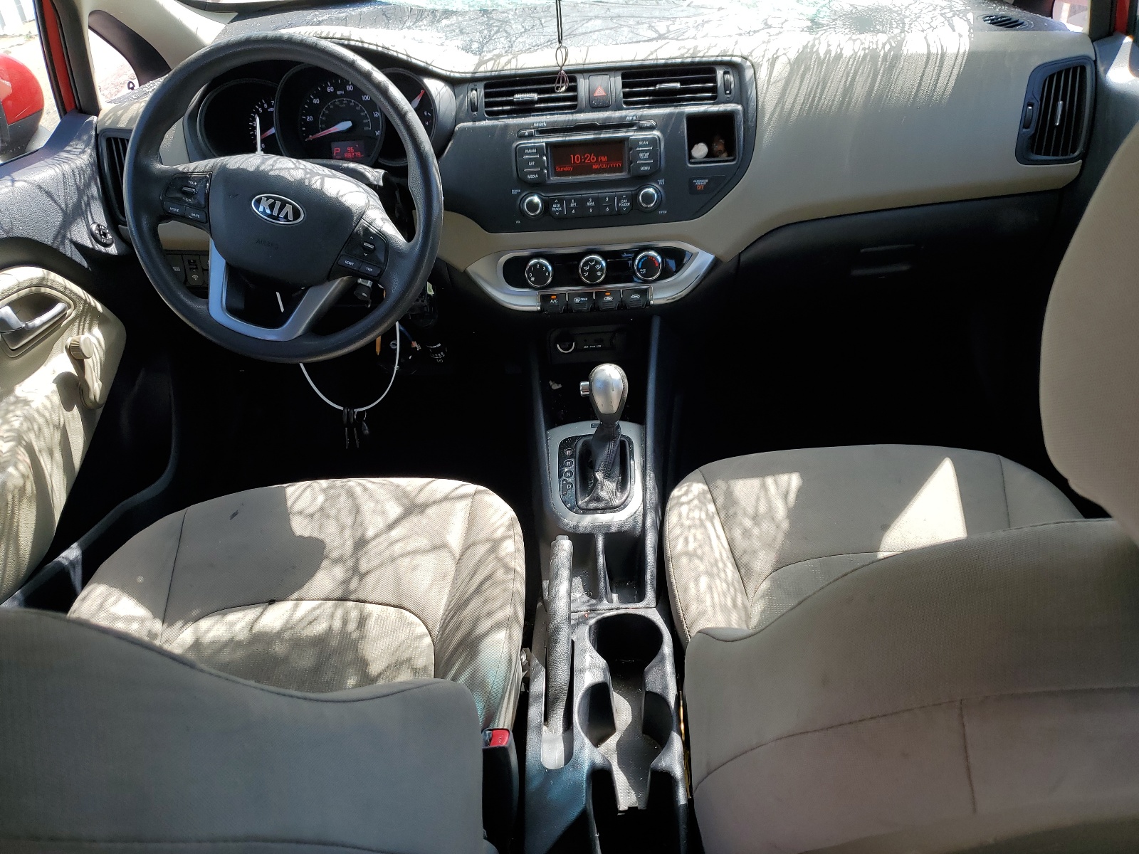 KNADM4A38E6397206 2014 Kia Rio Lx